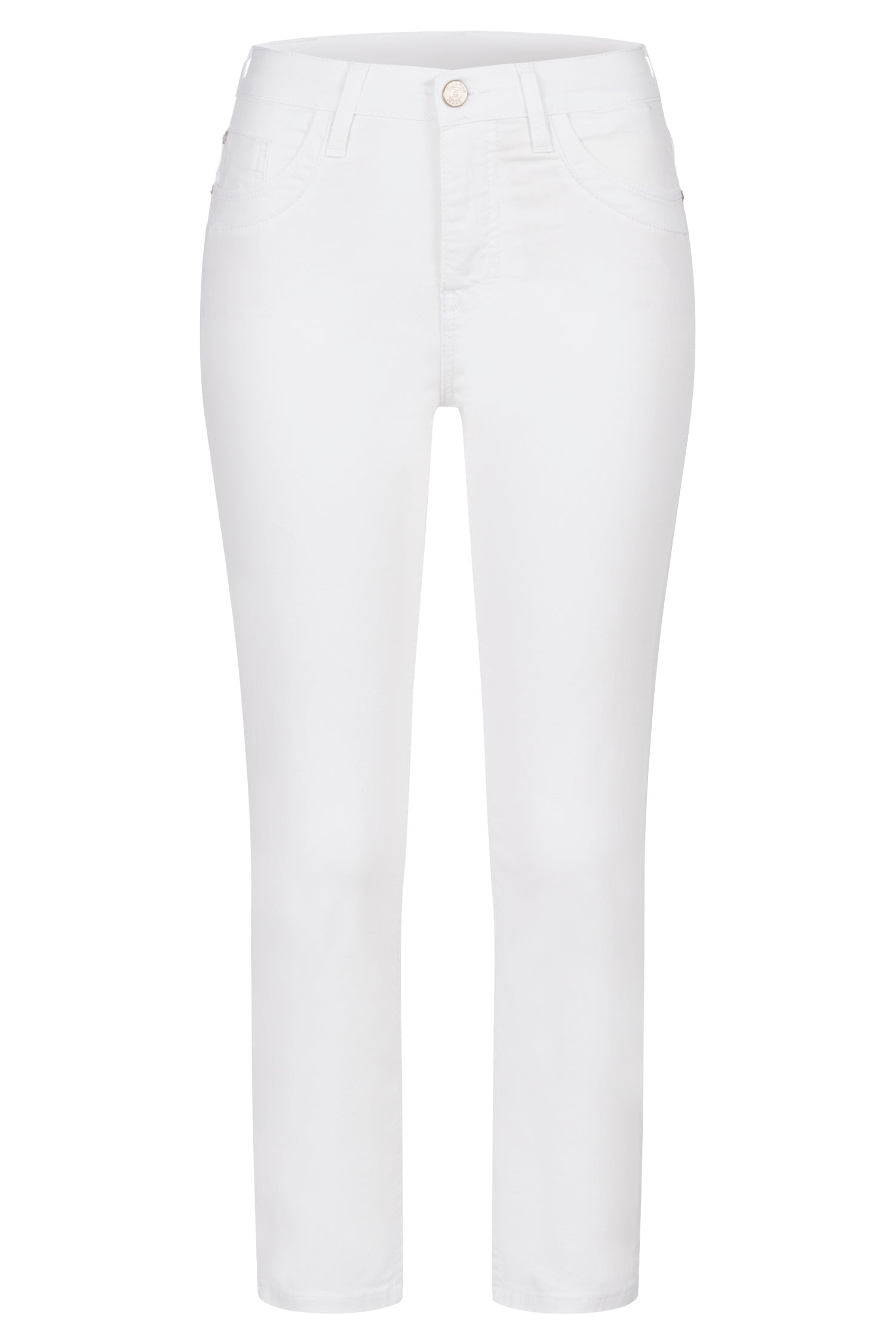 Nancy slim - white denim