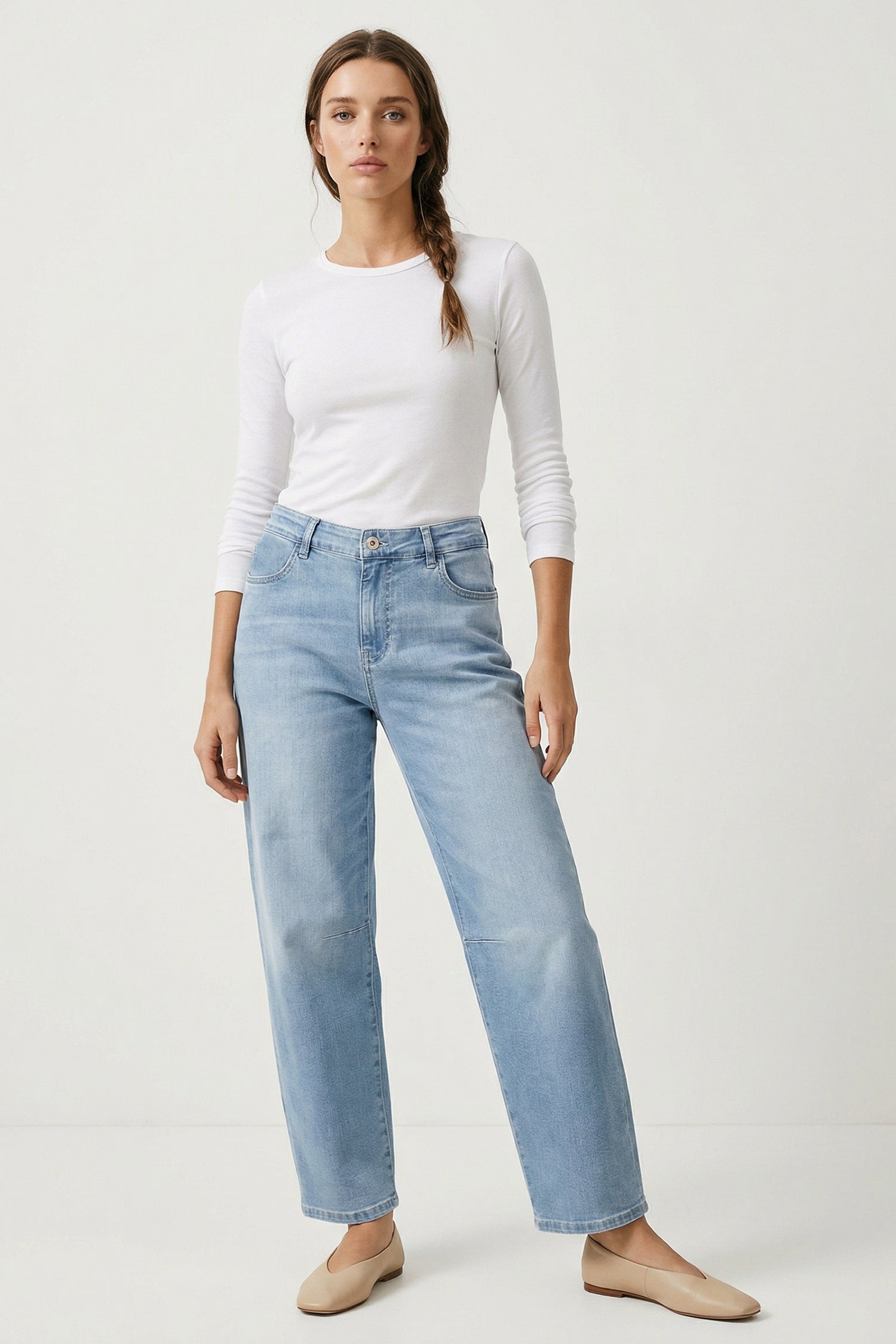 Zoe barrel fit - breezy blue