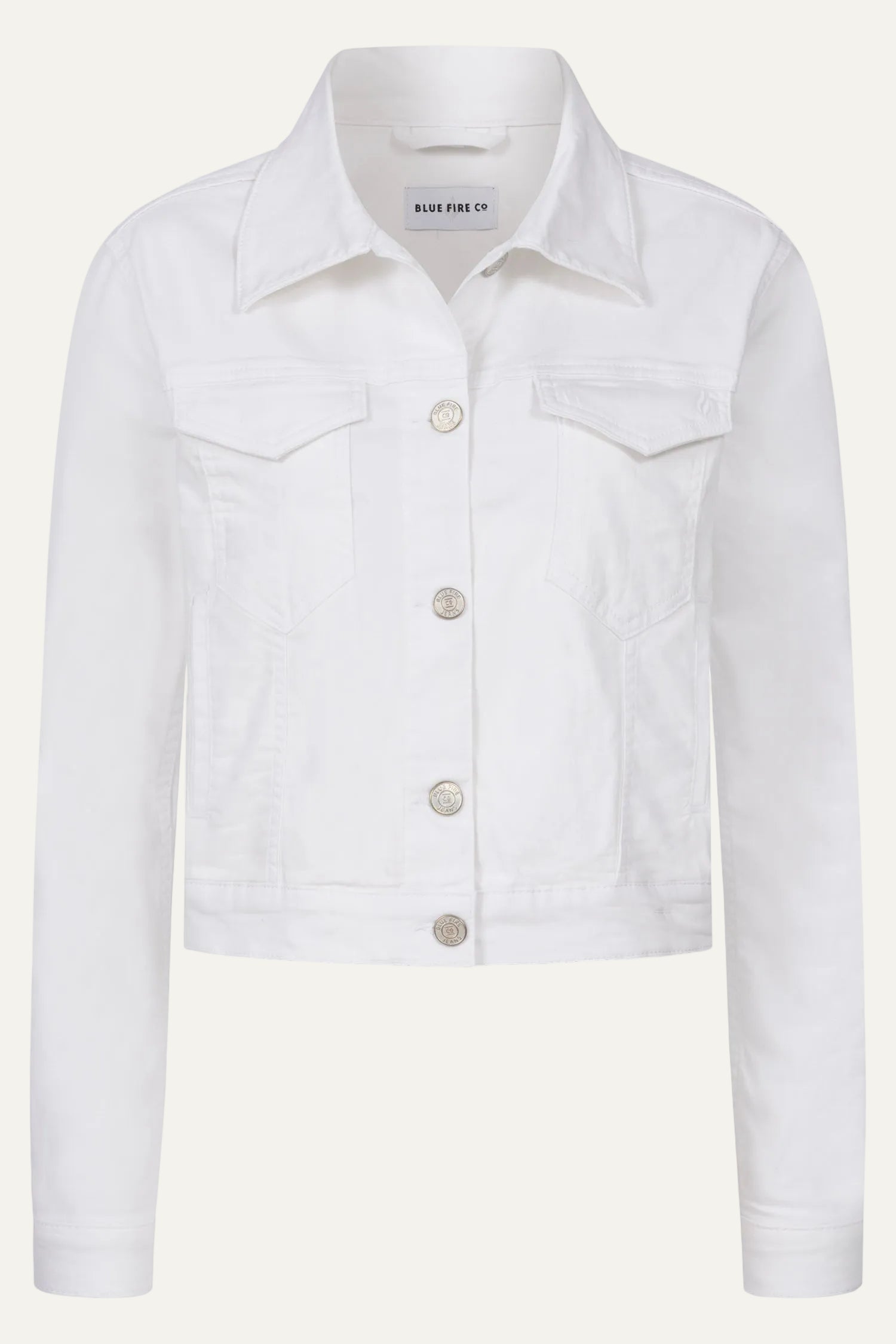 Fay jacket - white denim