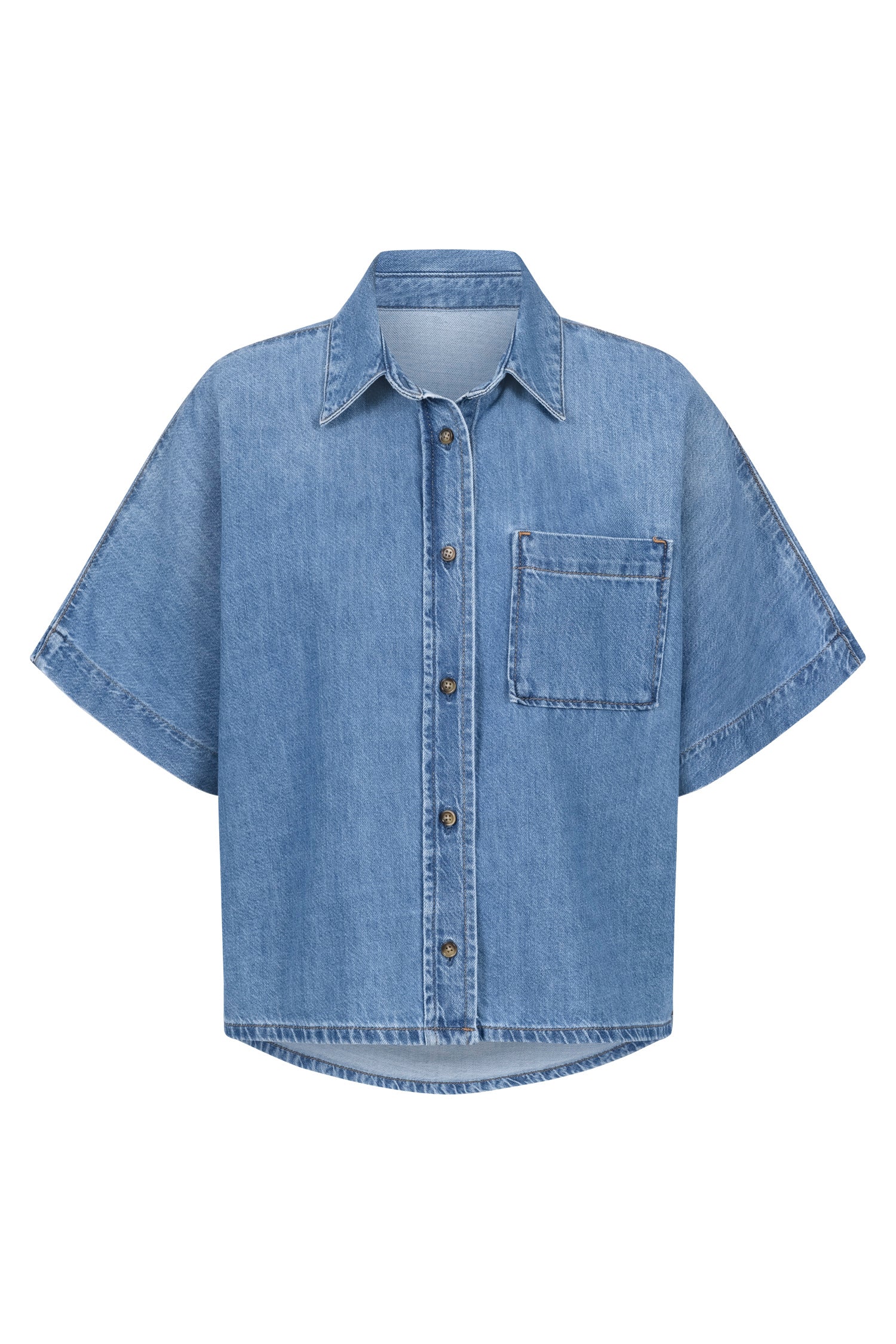 Nizza Blouse – Spring Blue
