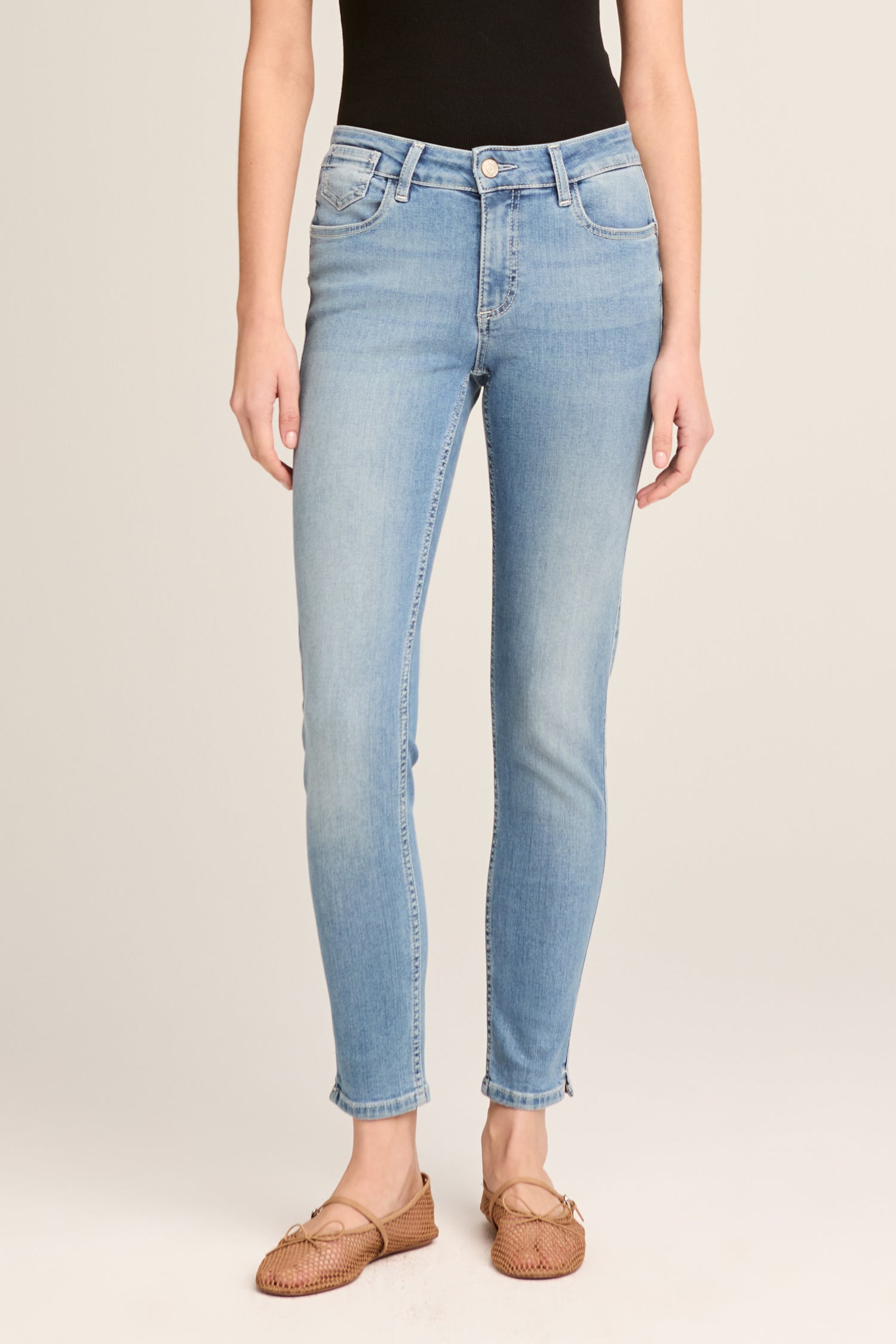 Chloe skinny - pacific blue
