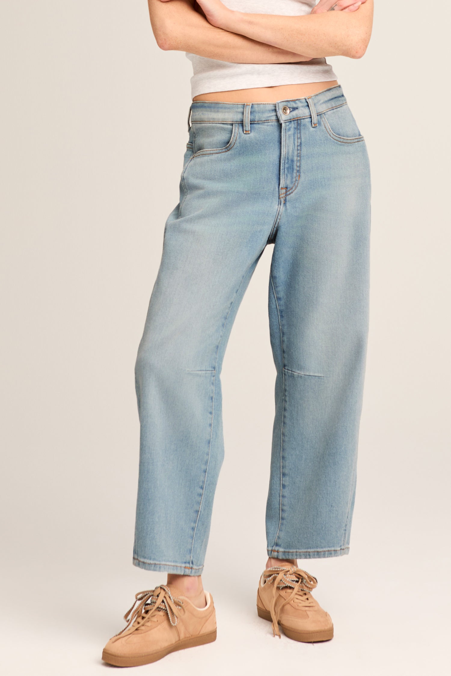 Zoe barrel fit - authentic blue