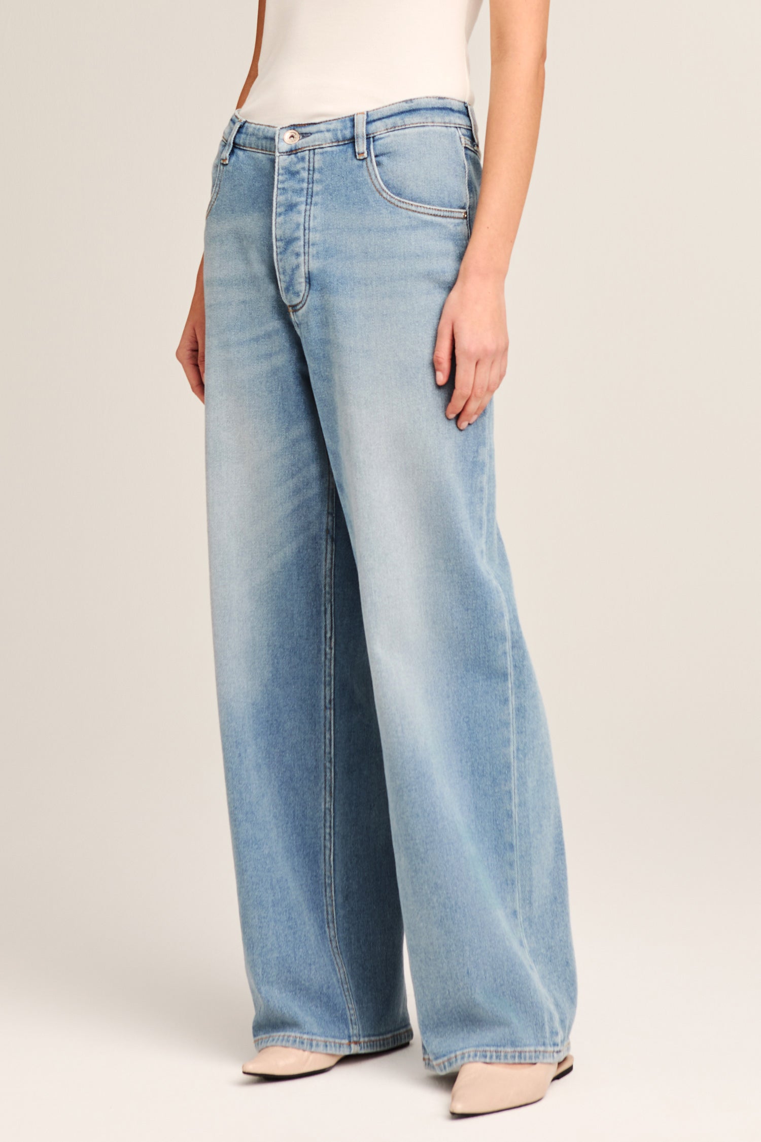 Aimee baggy - authentic blue