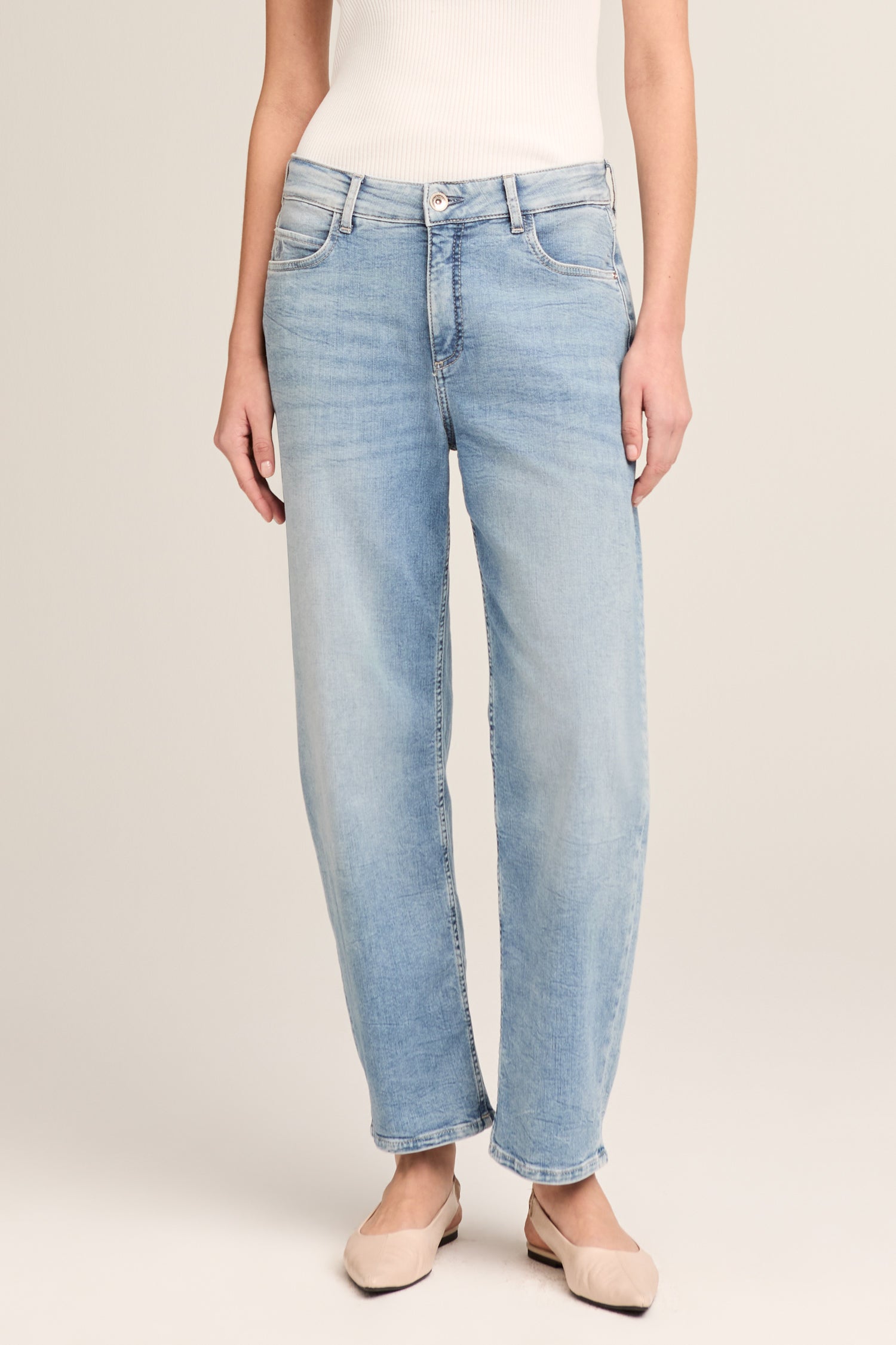 Kaia curved fit - botanical blue