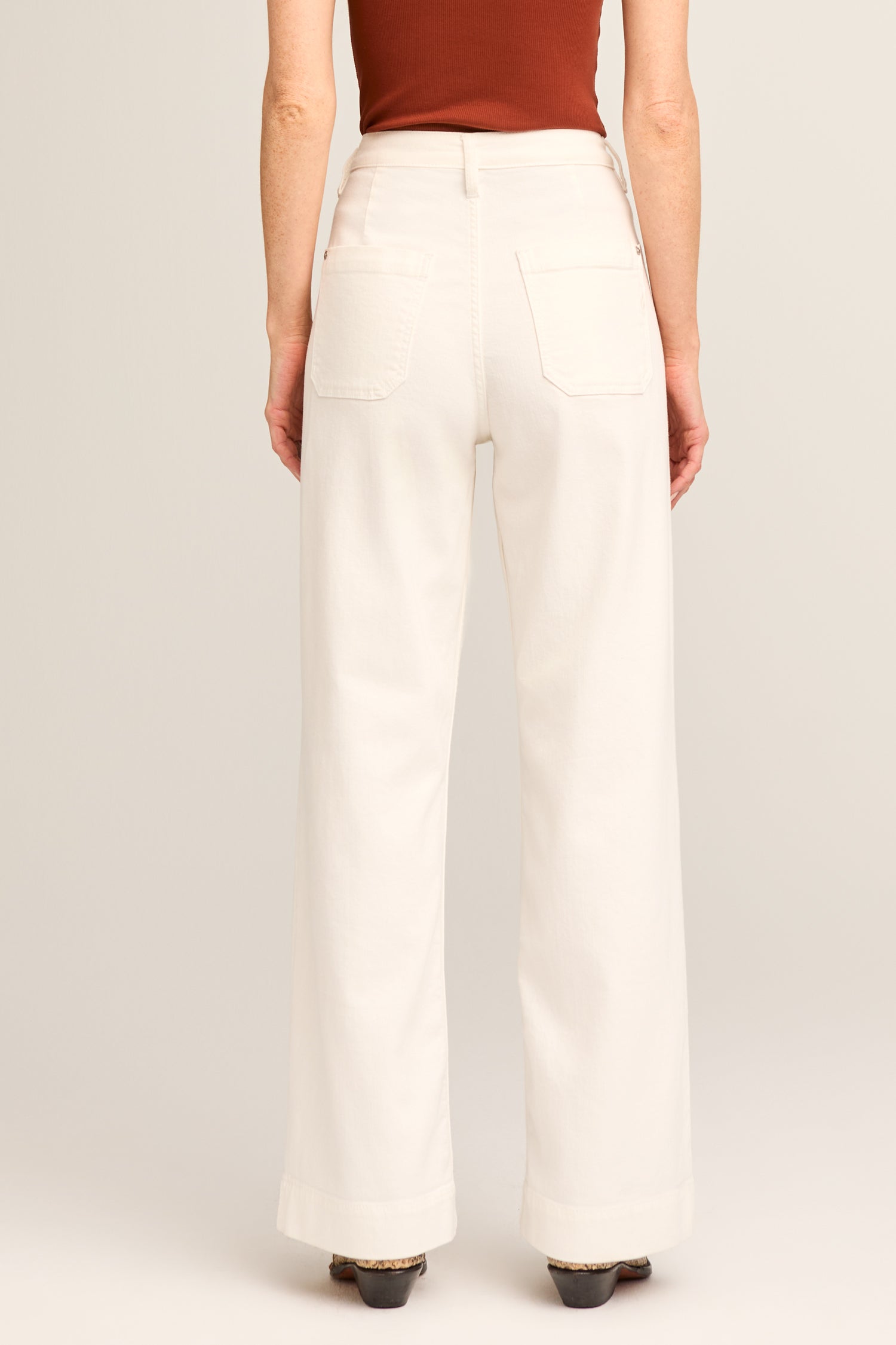 Judy wide leg - offwhite