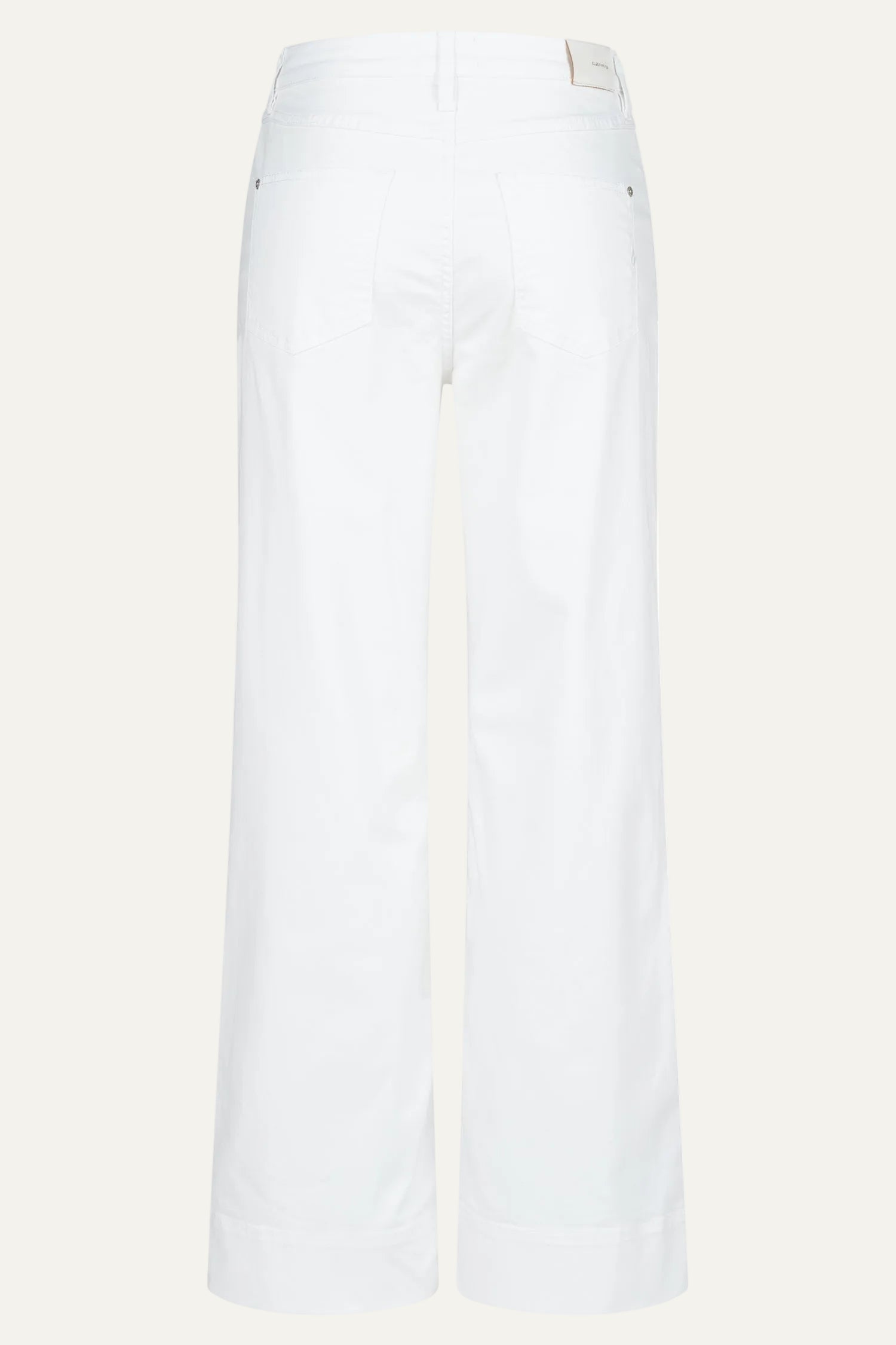 Judy wide leg - white denim
