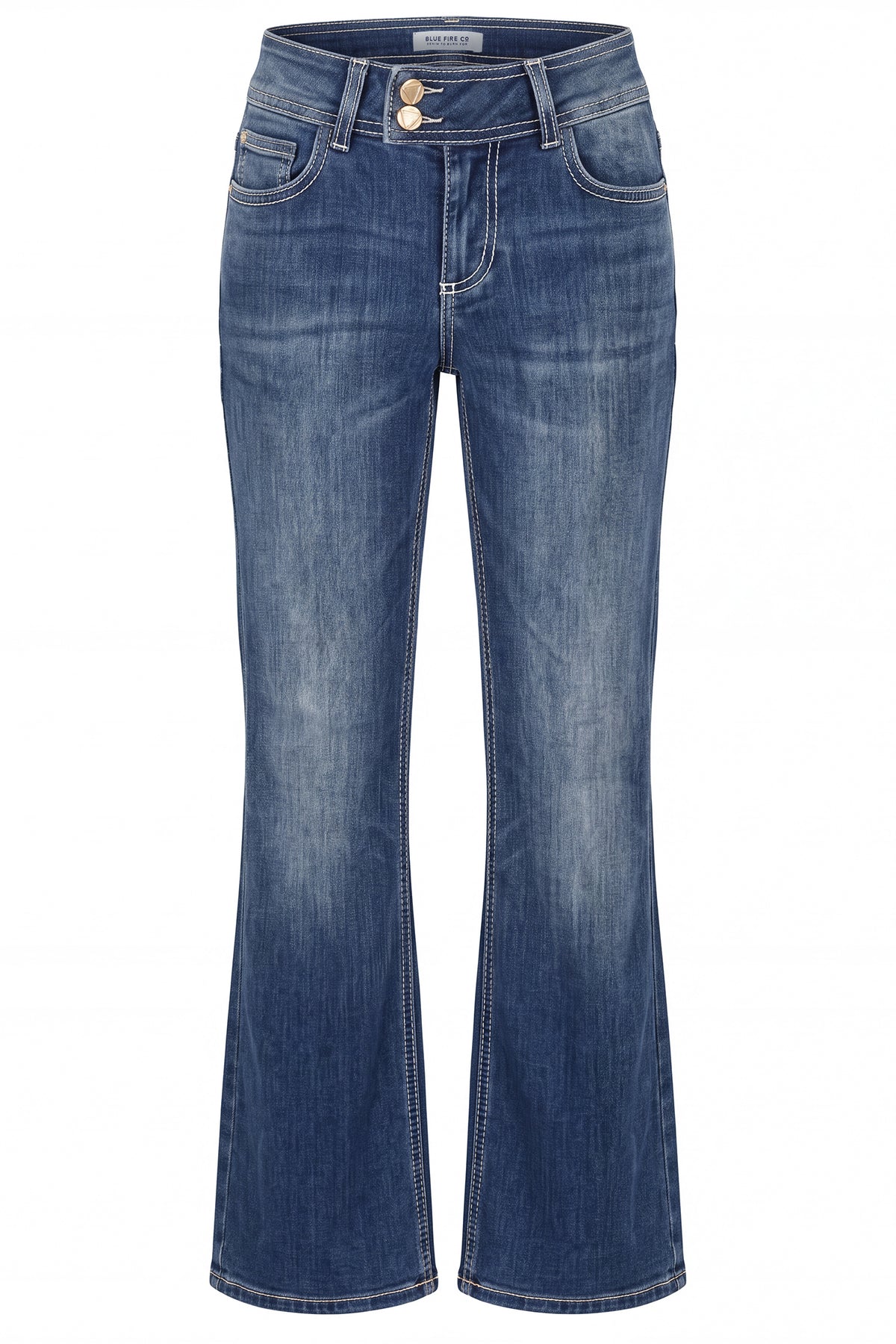 Christina bootcut - y2k blue