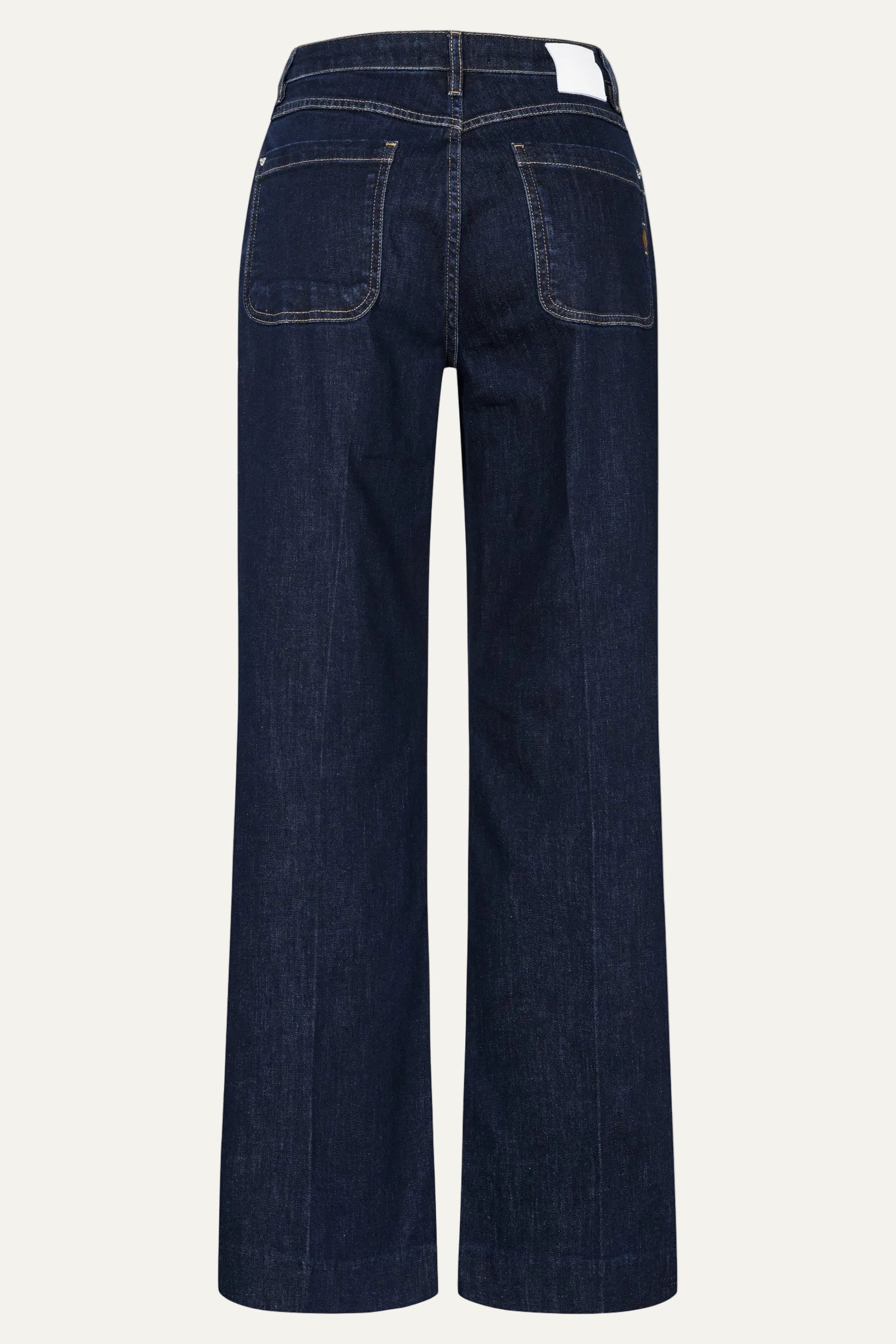 Judy wide leg - rinsed denim