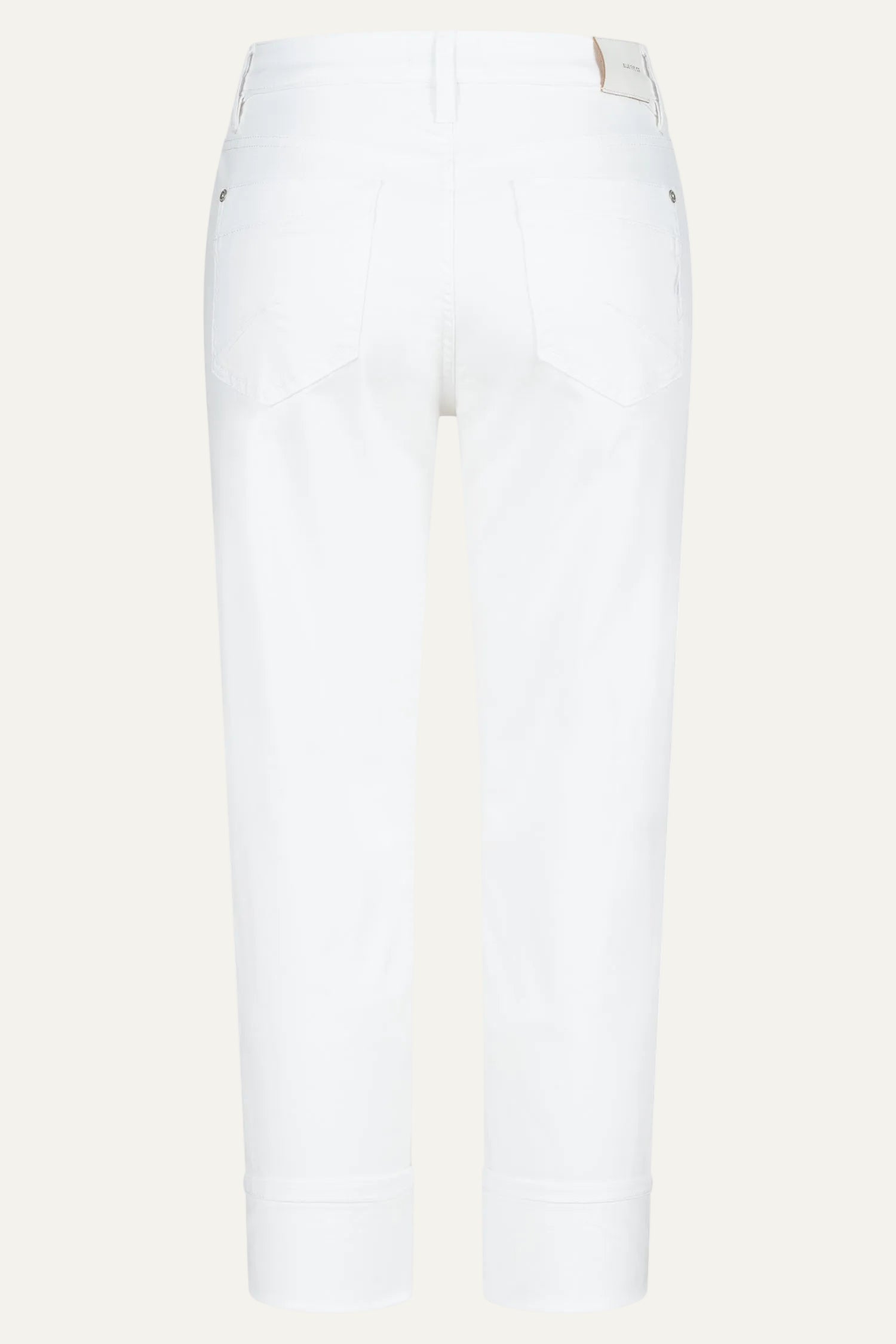 Lea straight - white denim