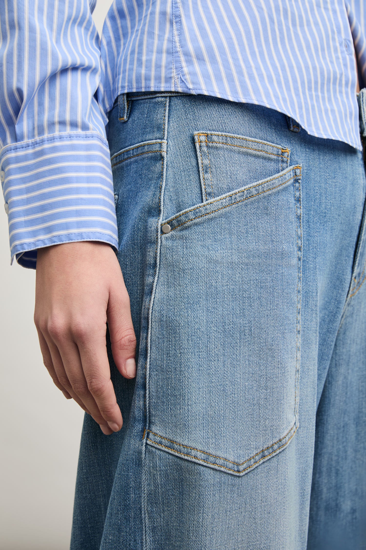 Zoe barrel fit - be fit blue