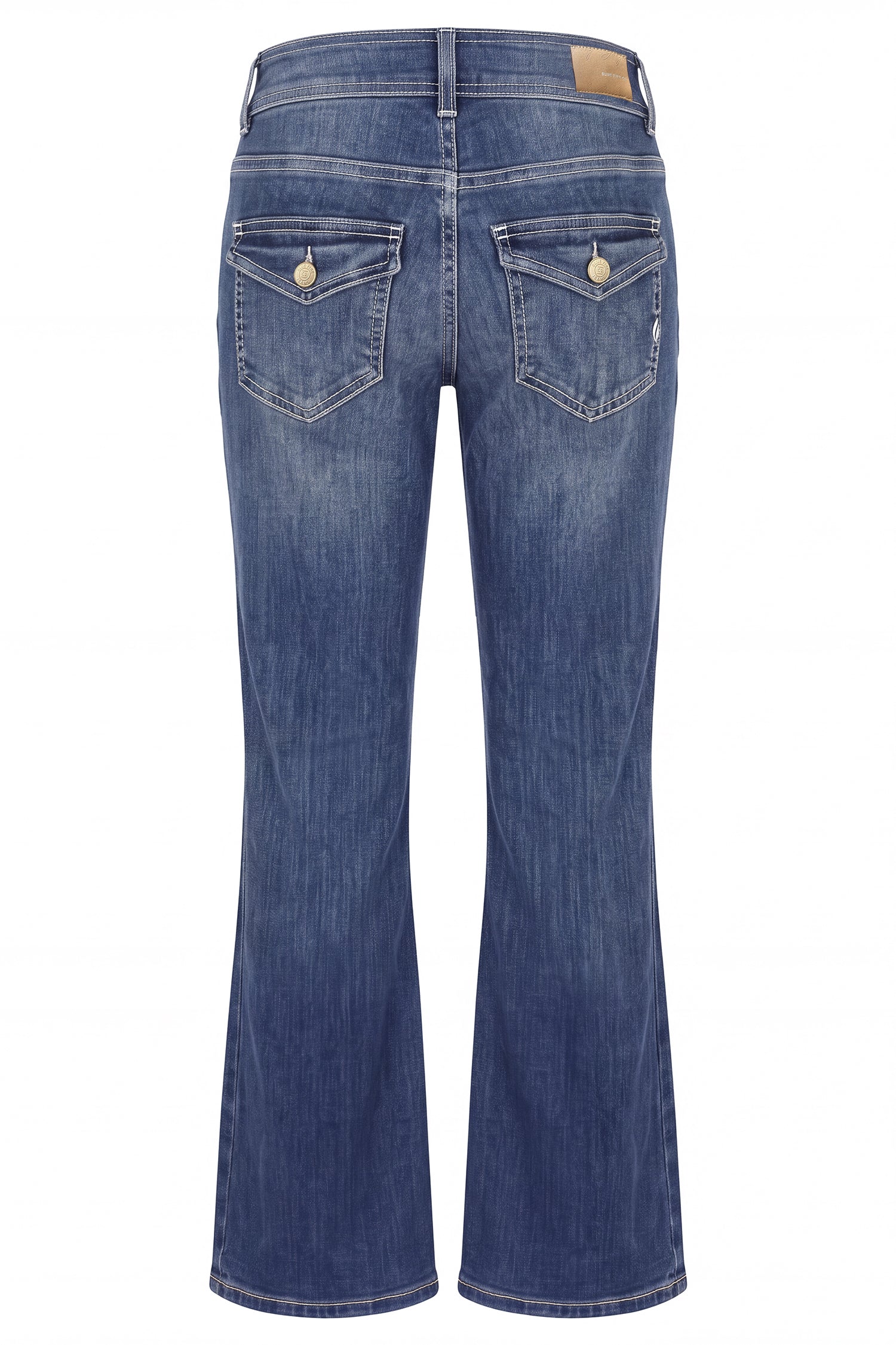 Christina bootcut - y2k blue