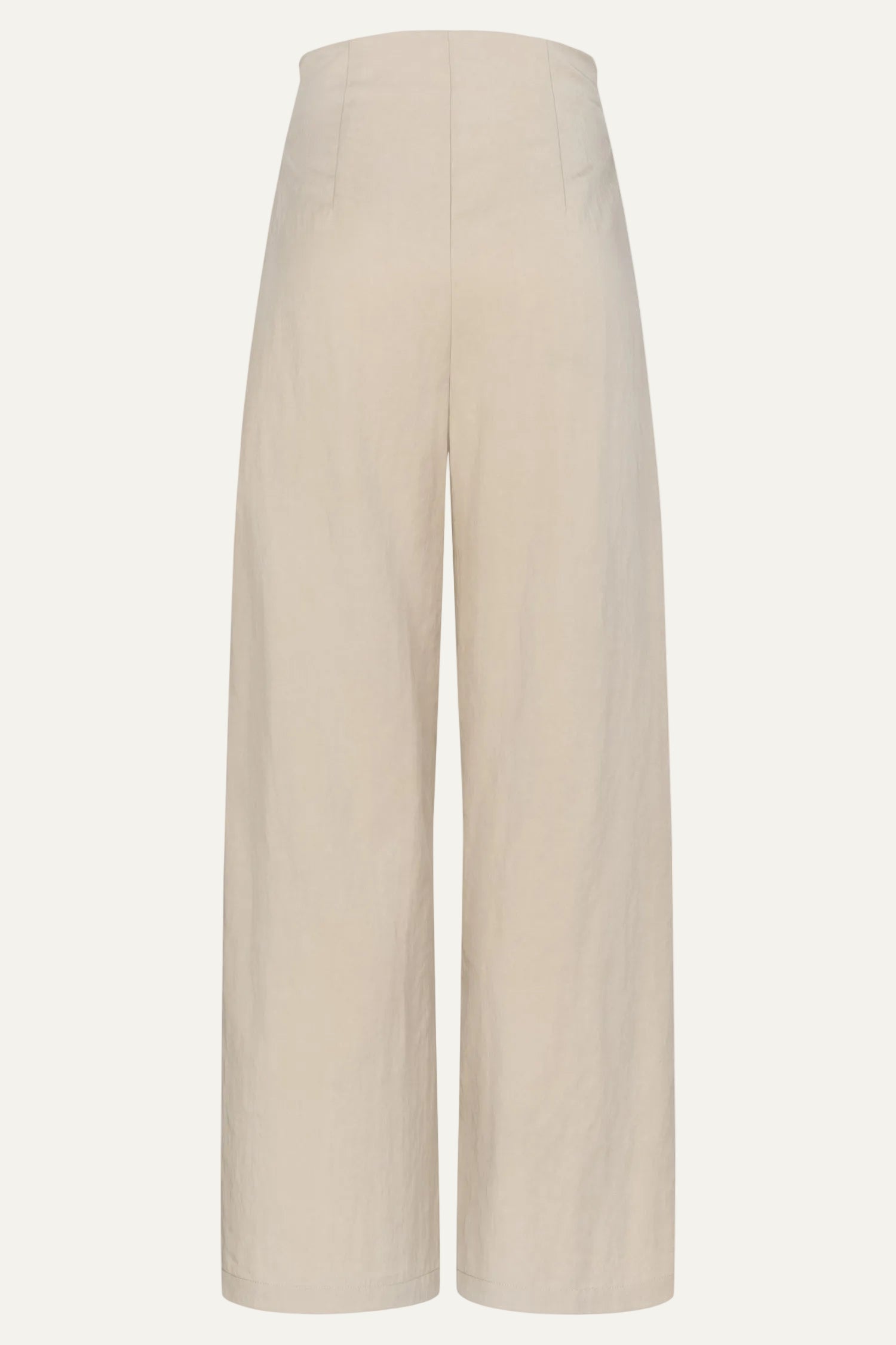 Holly paperbag fit - chalk beige
