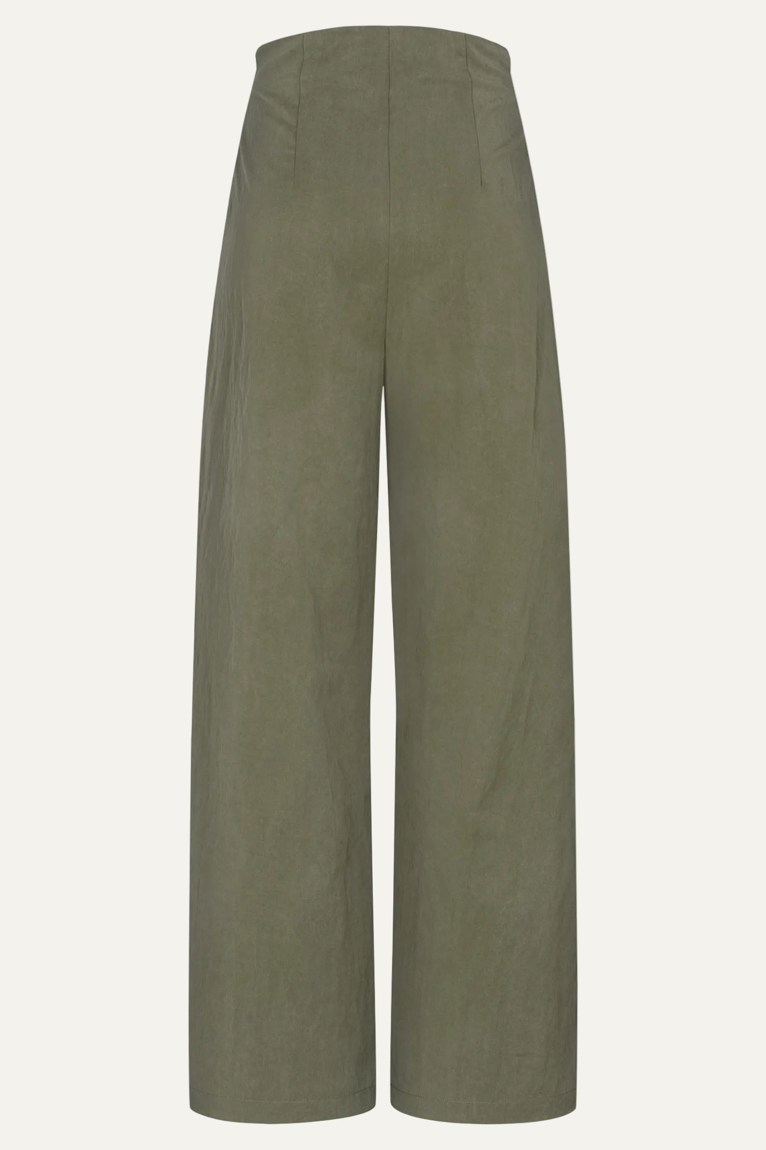 Holly paperbag fit - moss green
