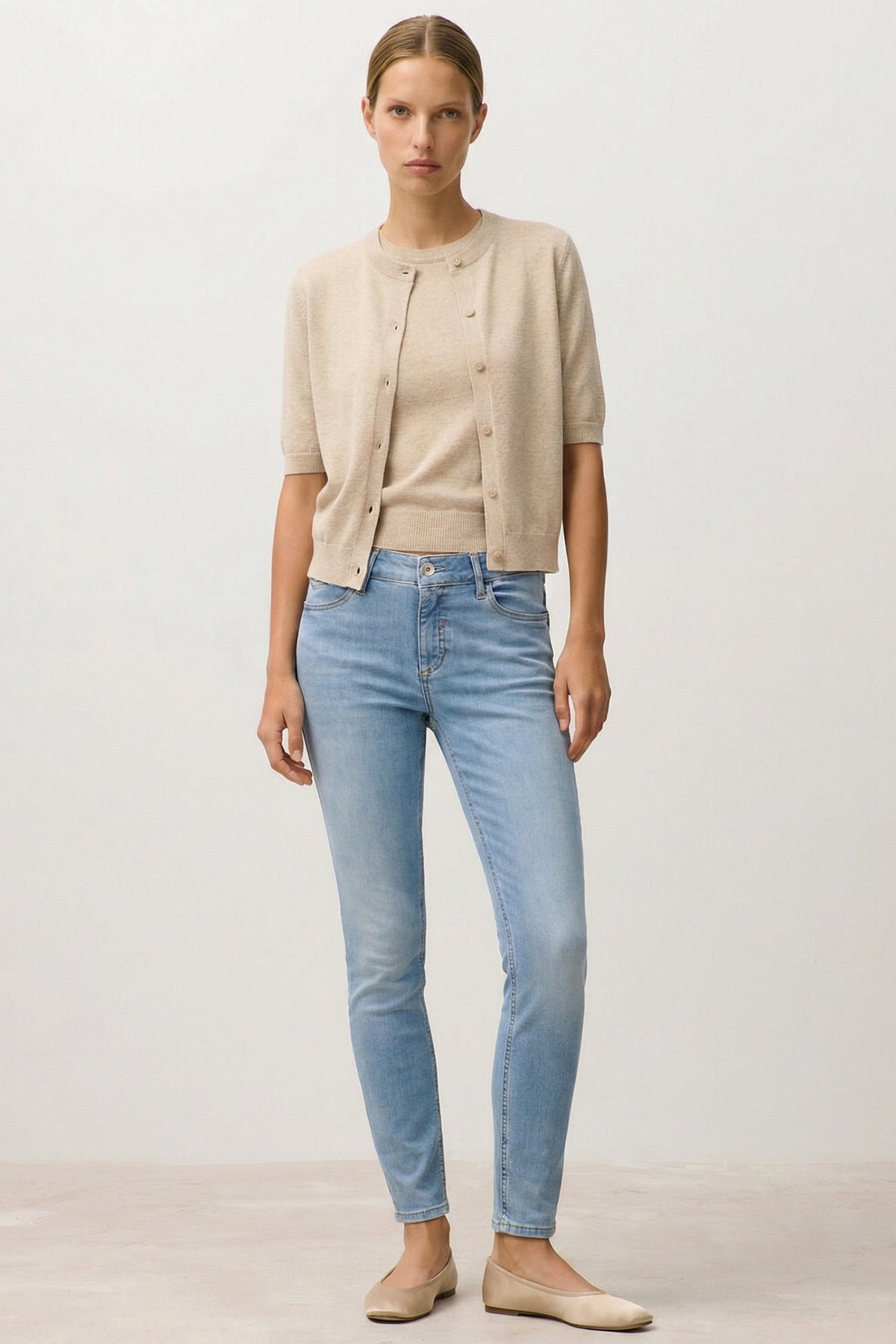 Chloe skinny - sky blue