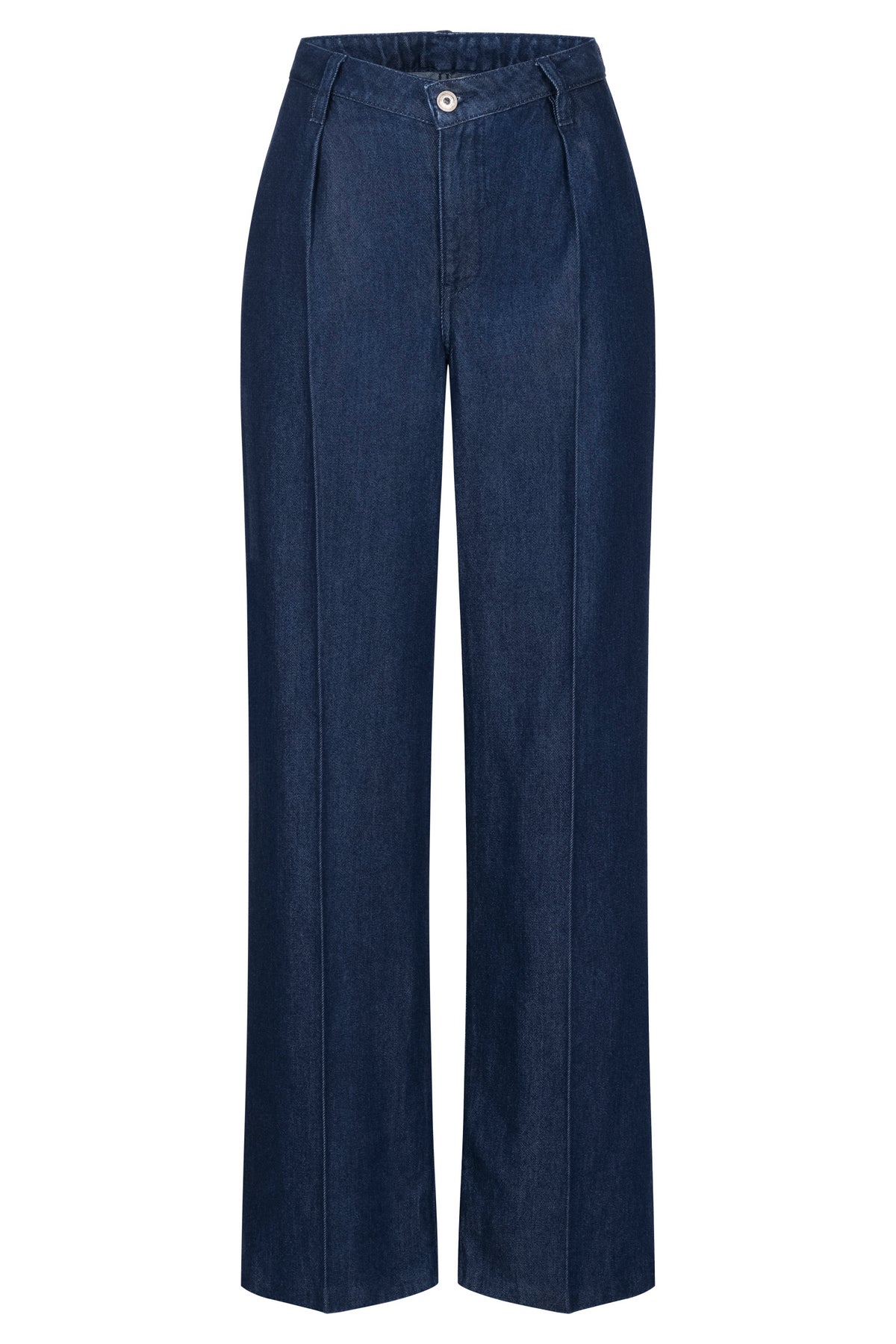 Judy wide leg - soft denim rinsed