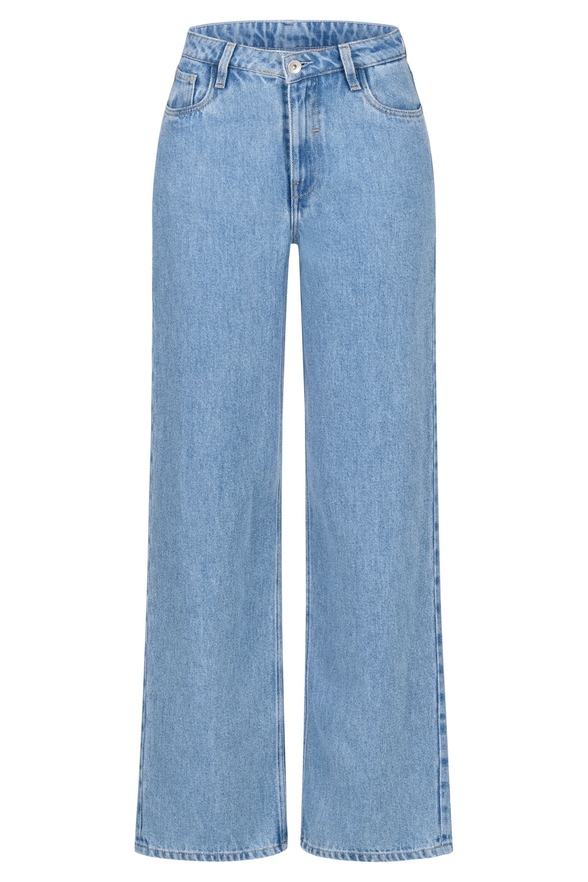 Judy wide leg - soft denim washed