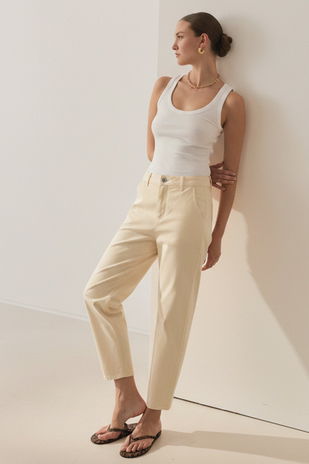 Chino relaxed - golden sand