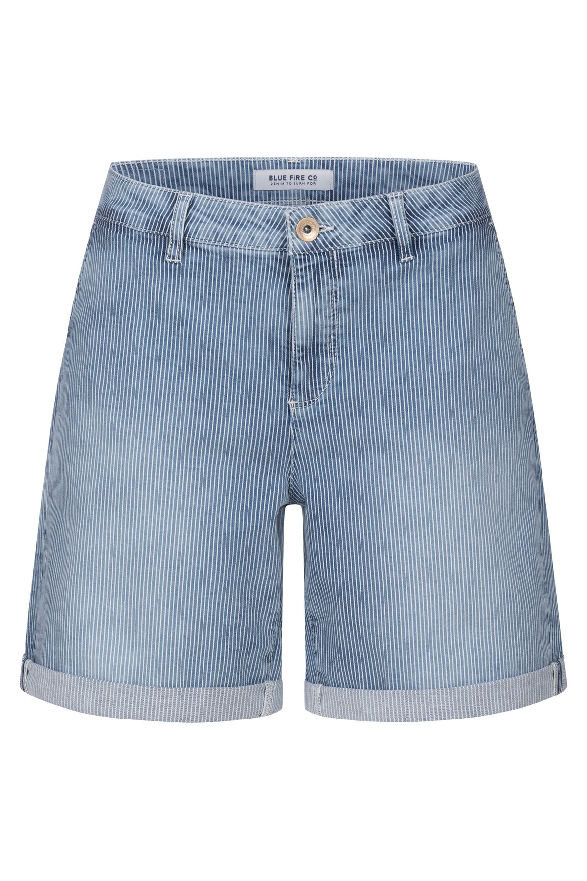 Chino shorts - sunset stripes