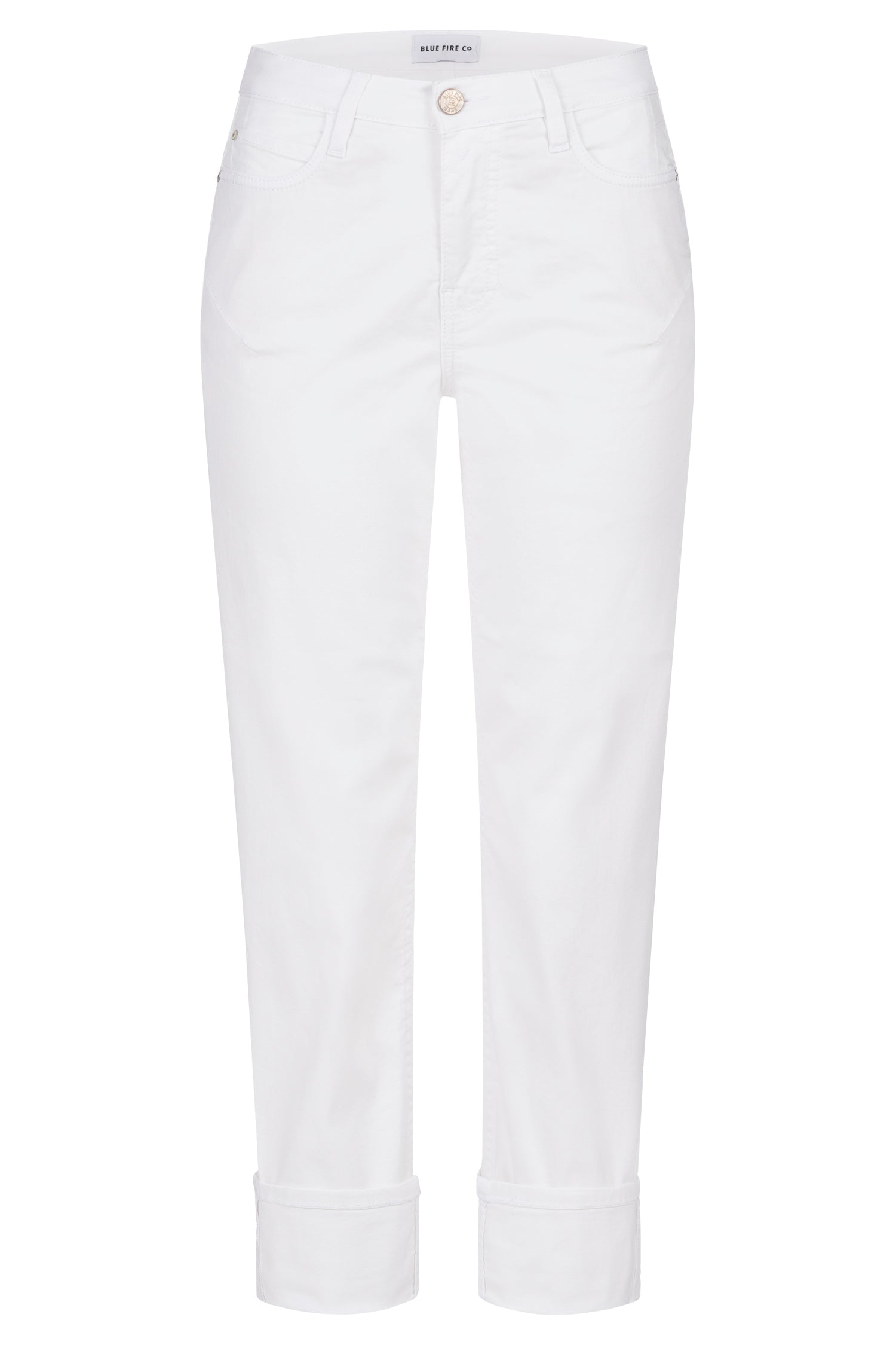 Lea straight - white denim