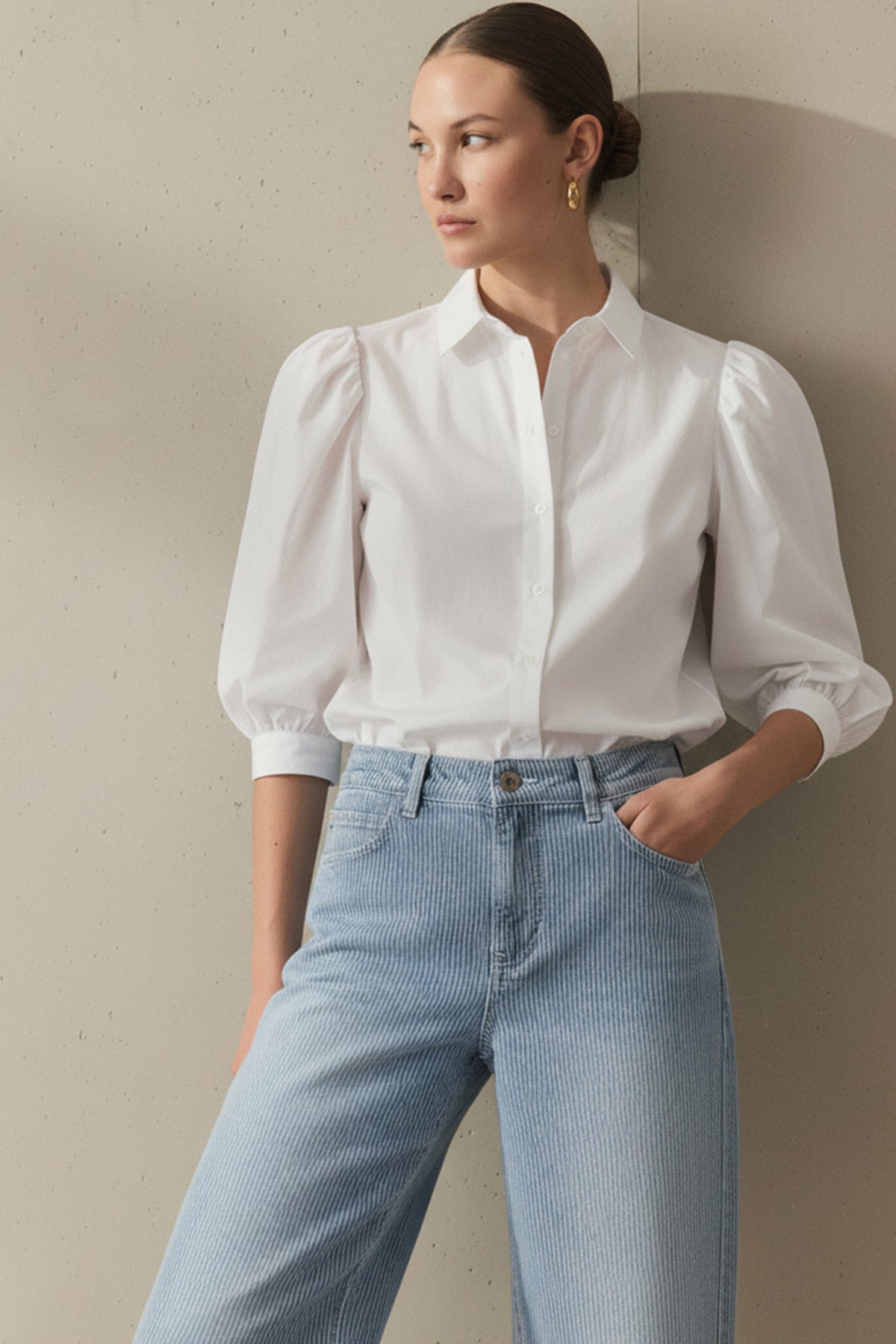 Zoe barrel fit - sunset stripes