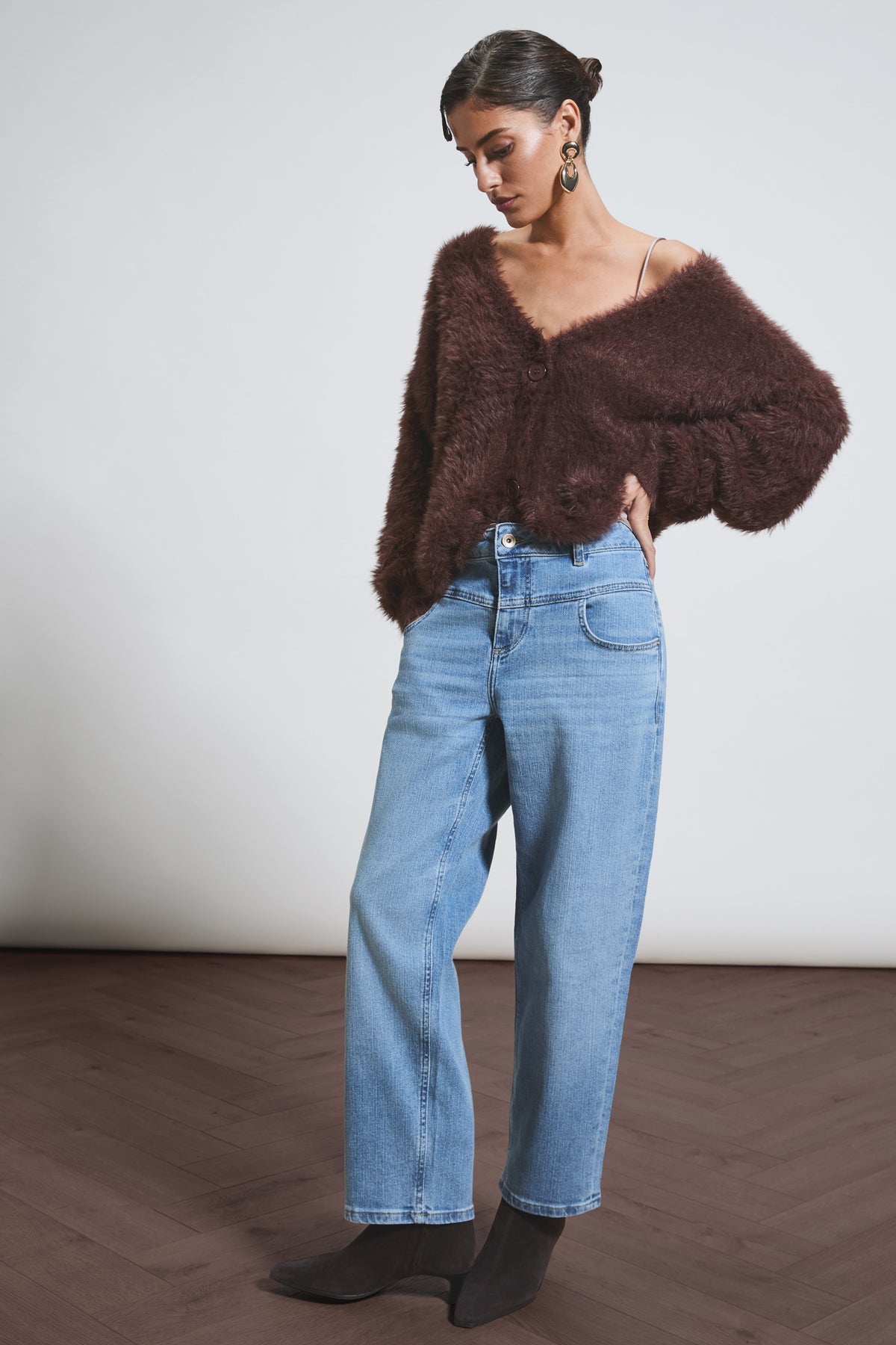 Kaia curved fit - be fit blue
