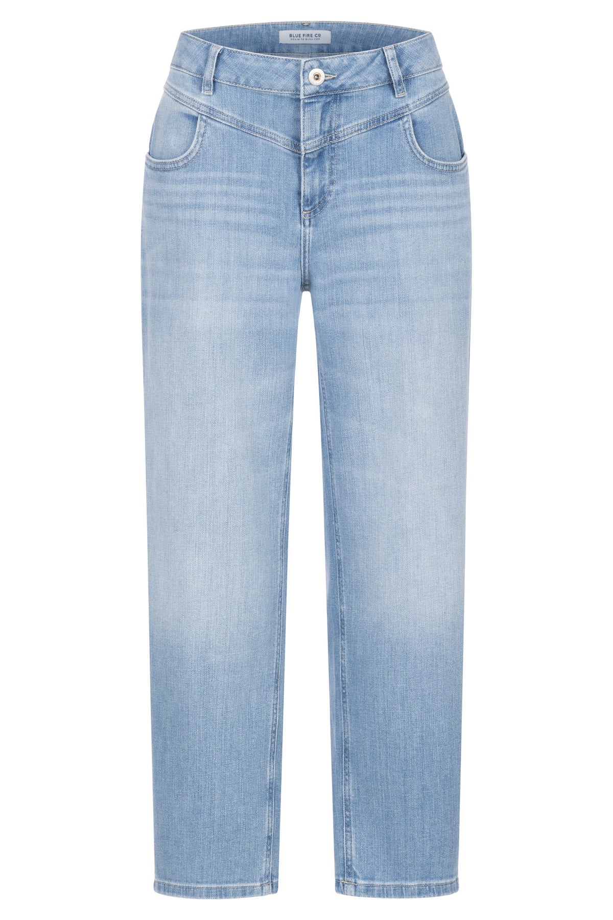 Kaia curved fit - blue whisper