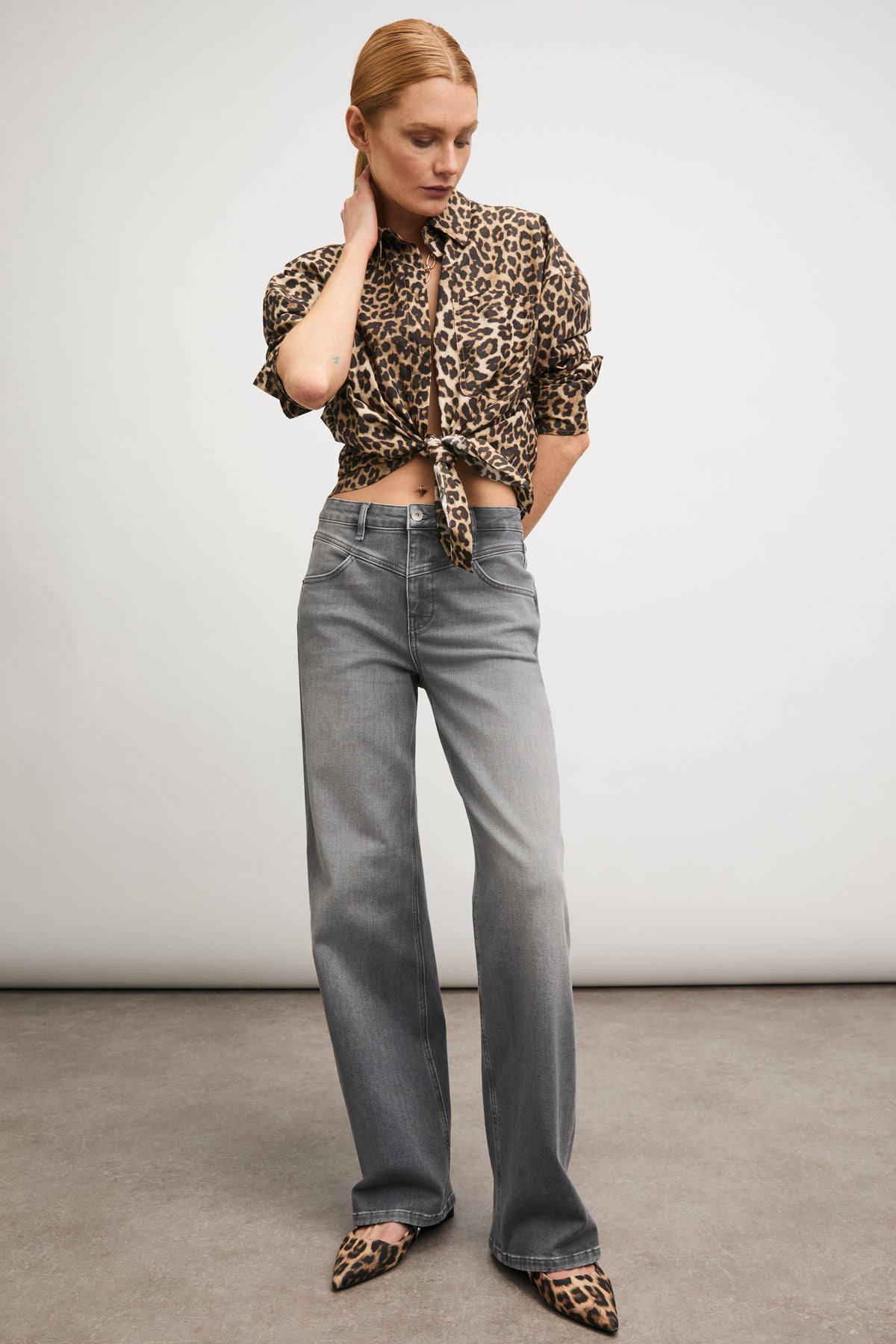 Judy wide leg - be fit anthra