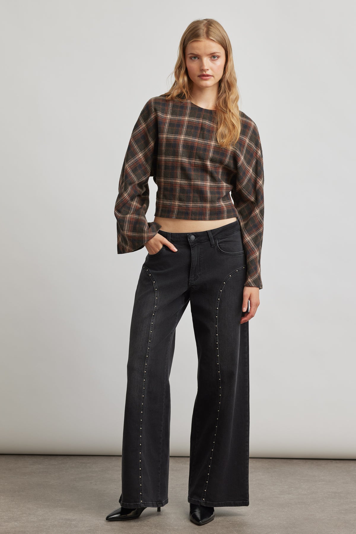 Leni palazzo - authentic black