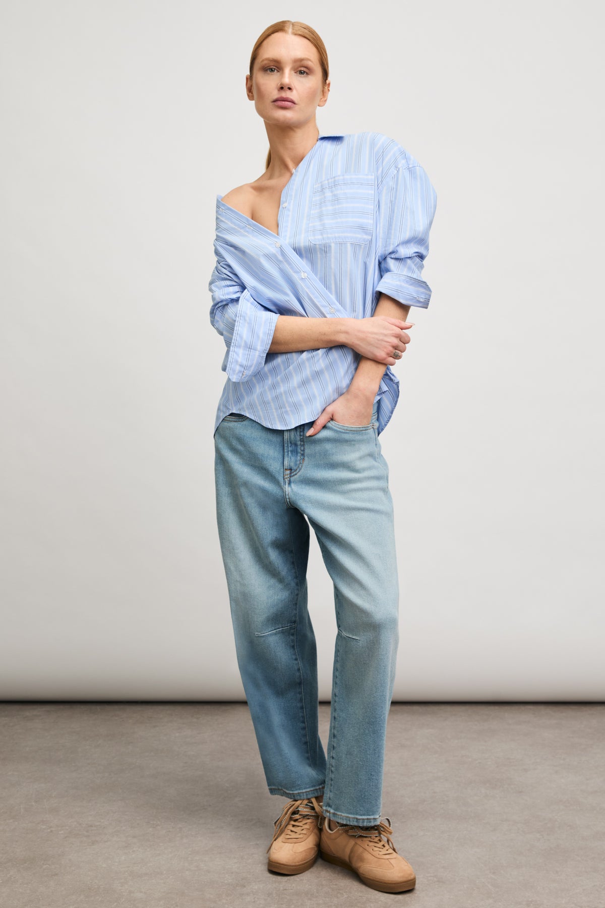 Zoe barrel fit - authentic blue