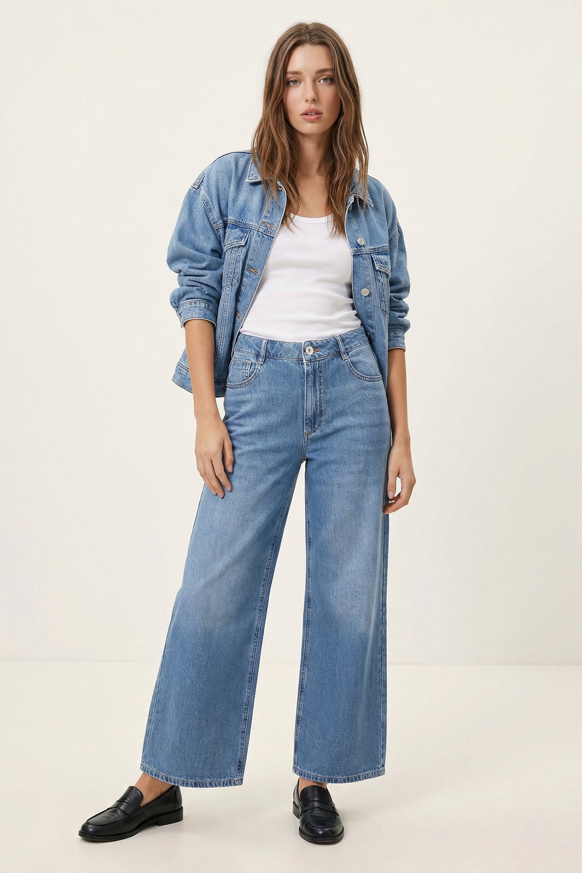 Grace culotte - mid summer blue