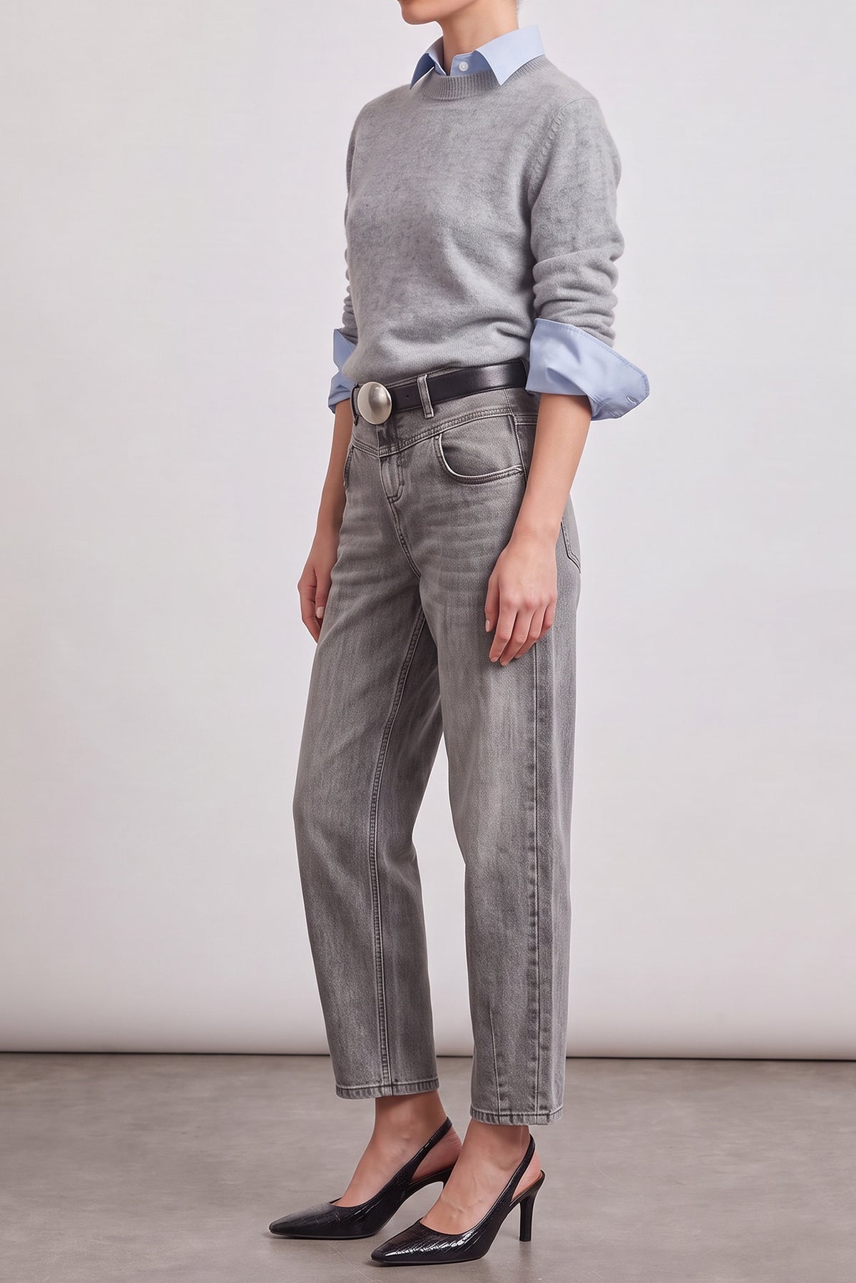 Kaia curved fit - winter grey