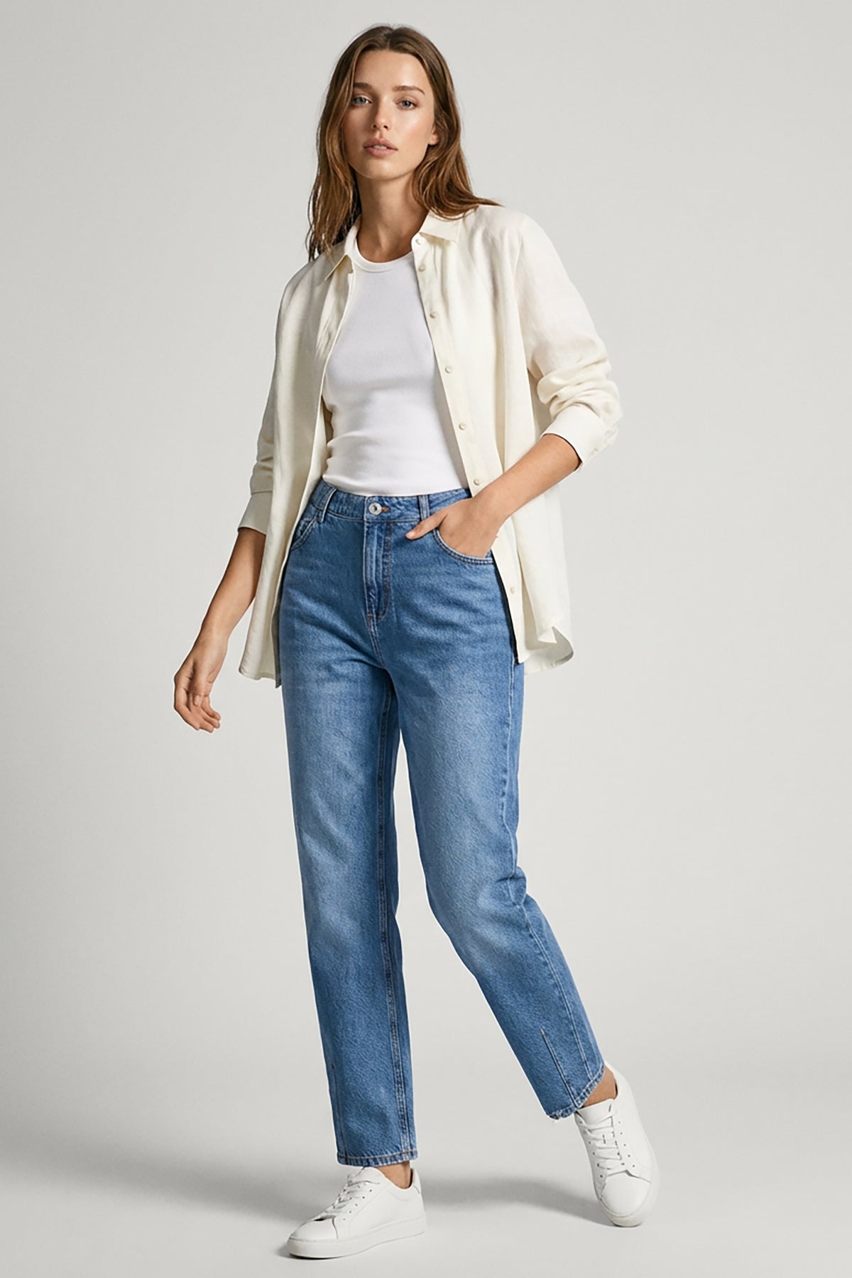 Kaia curved fit - mid summer blue