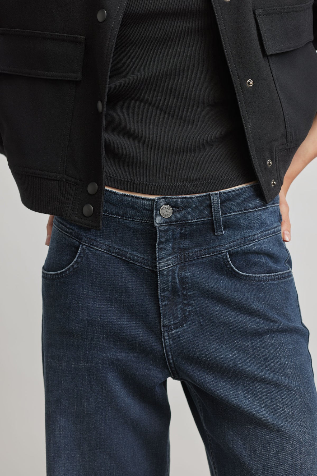 Judy wide leg - deep indigo