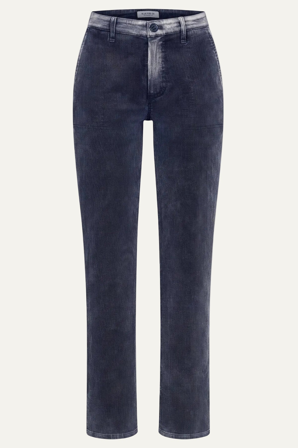 Lea straight - washed indigo