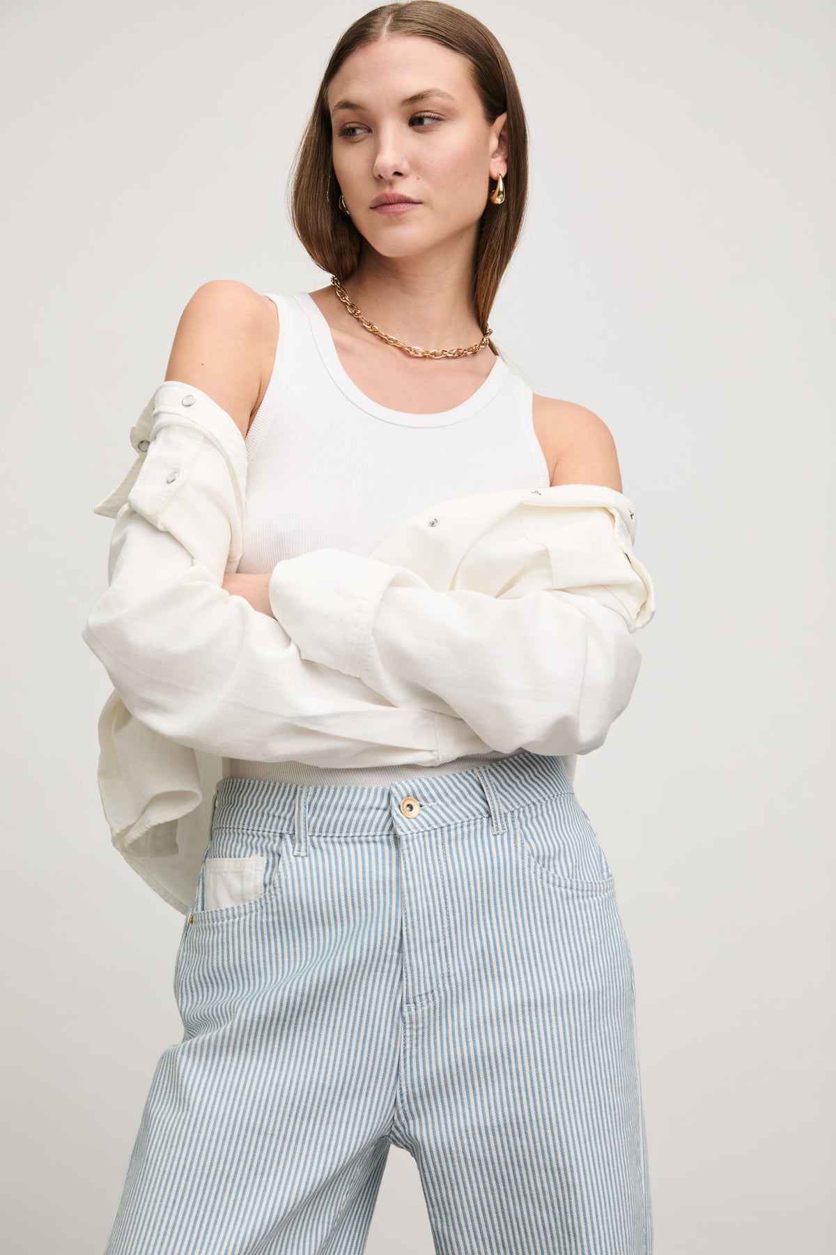 Kelly balloon - seaside stripes