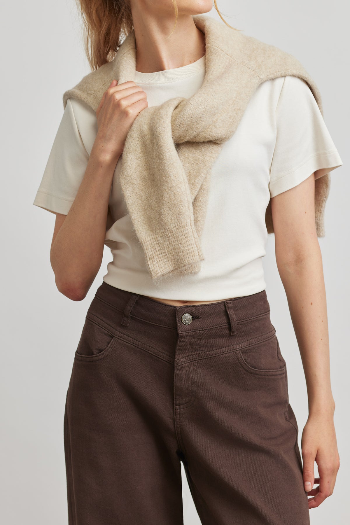 Zoe barrel fit - chocolate