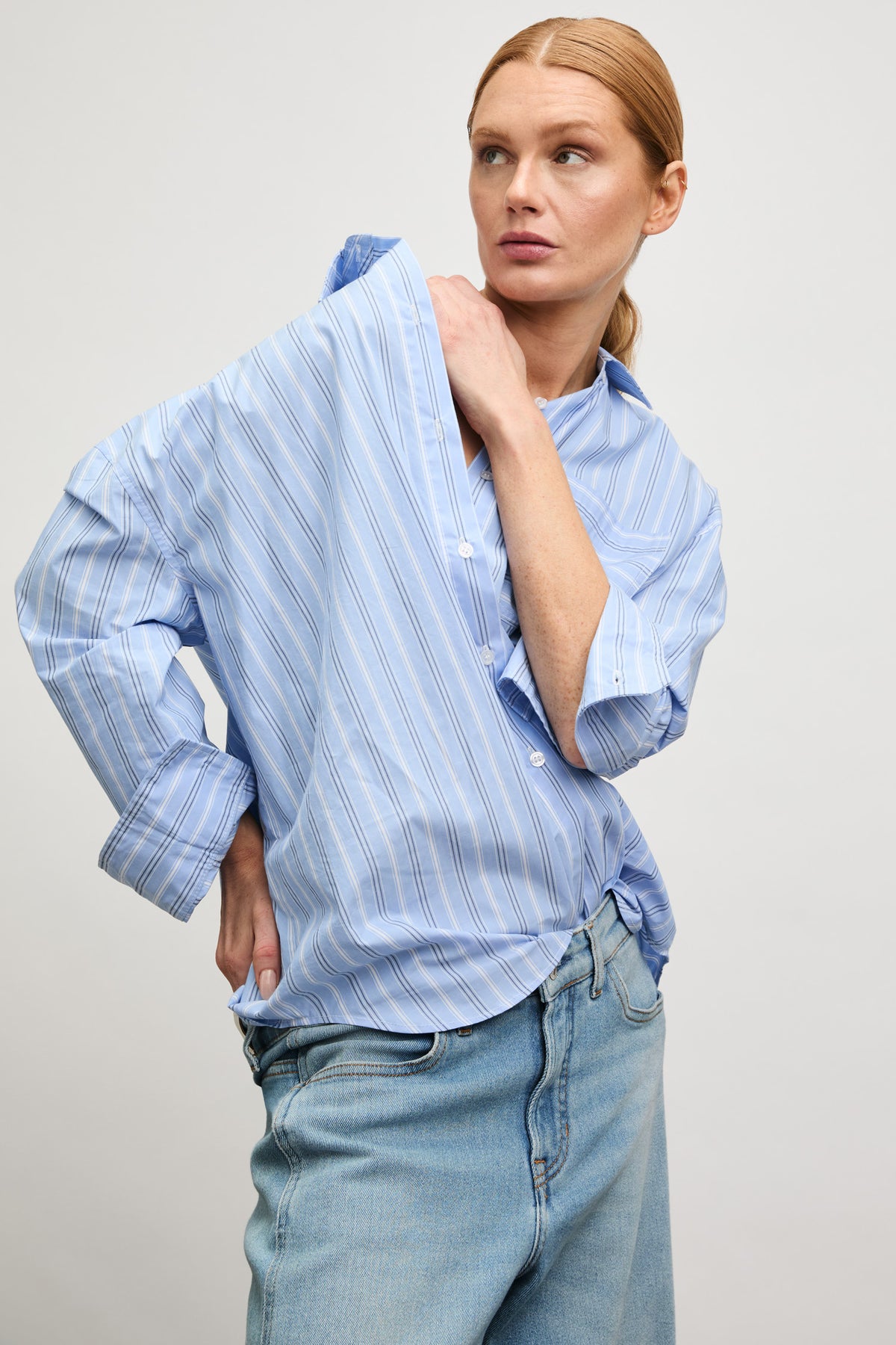 Zoe barrel fit - authentic blue