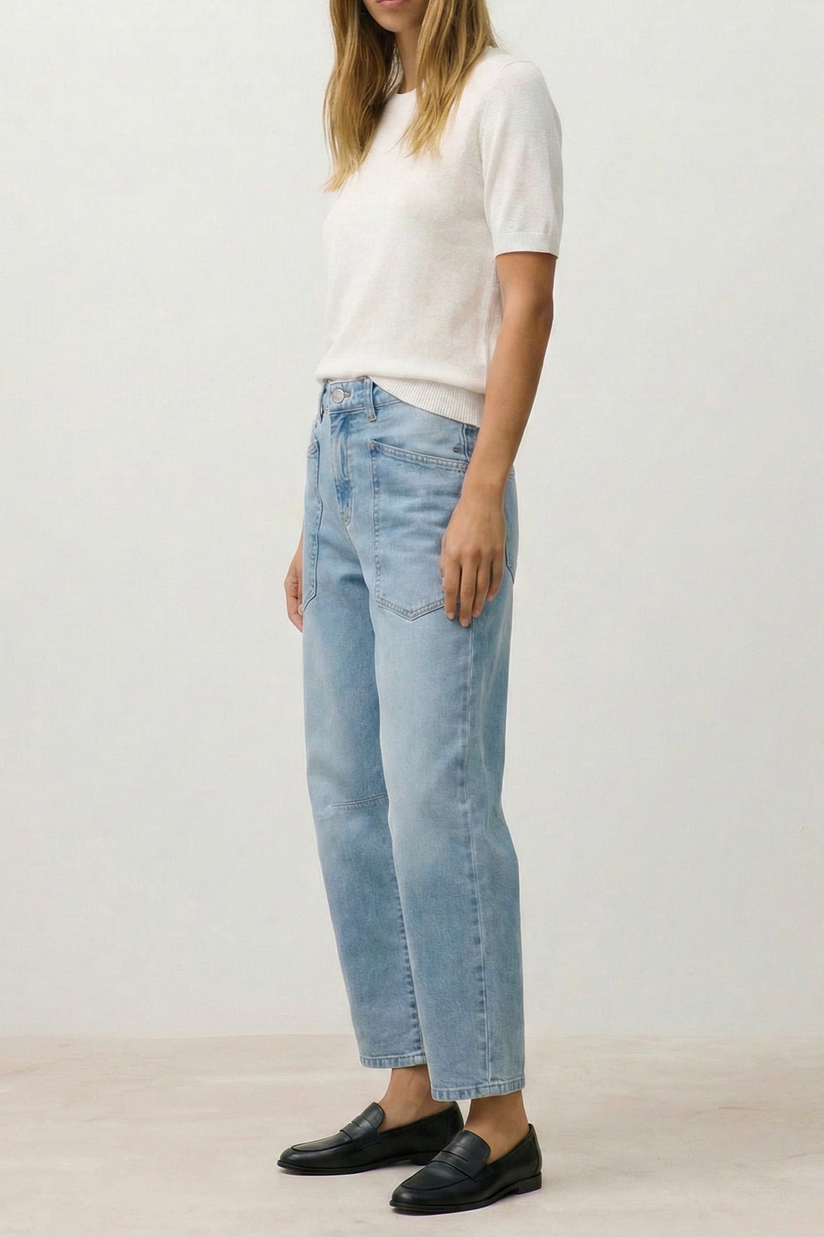 Zoe barrel fit - coastal blue
