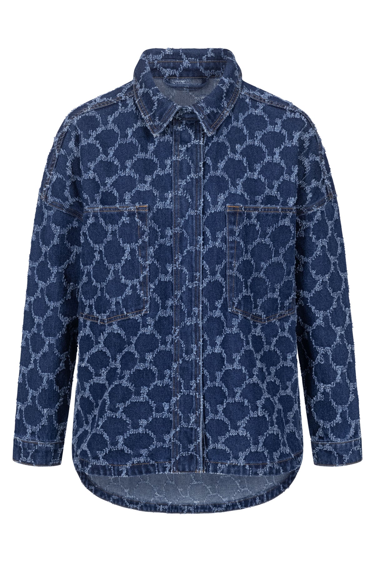 Shirty jacket - fancy denim