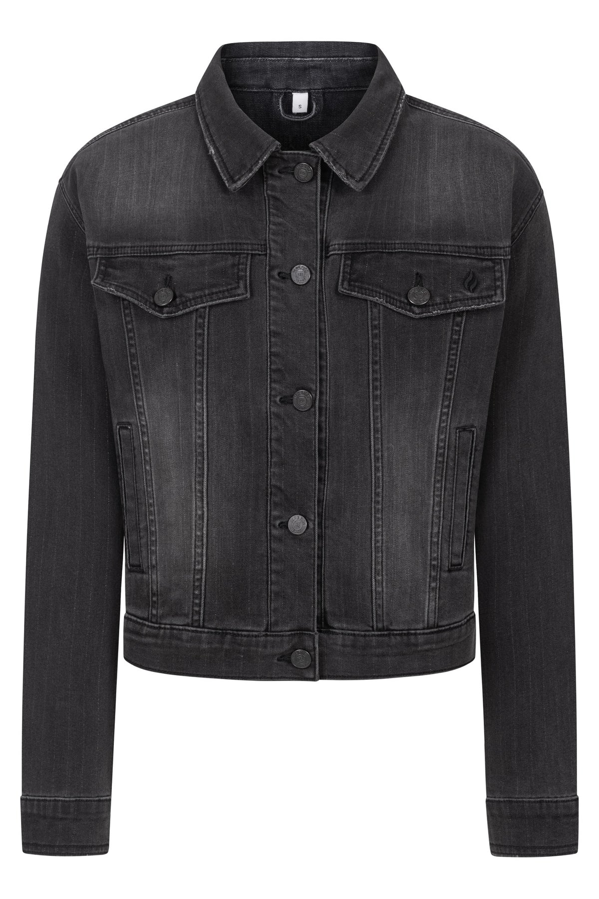 Fay oversized jacket - black copper