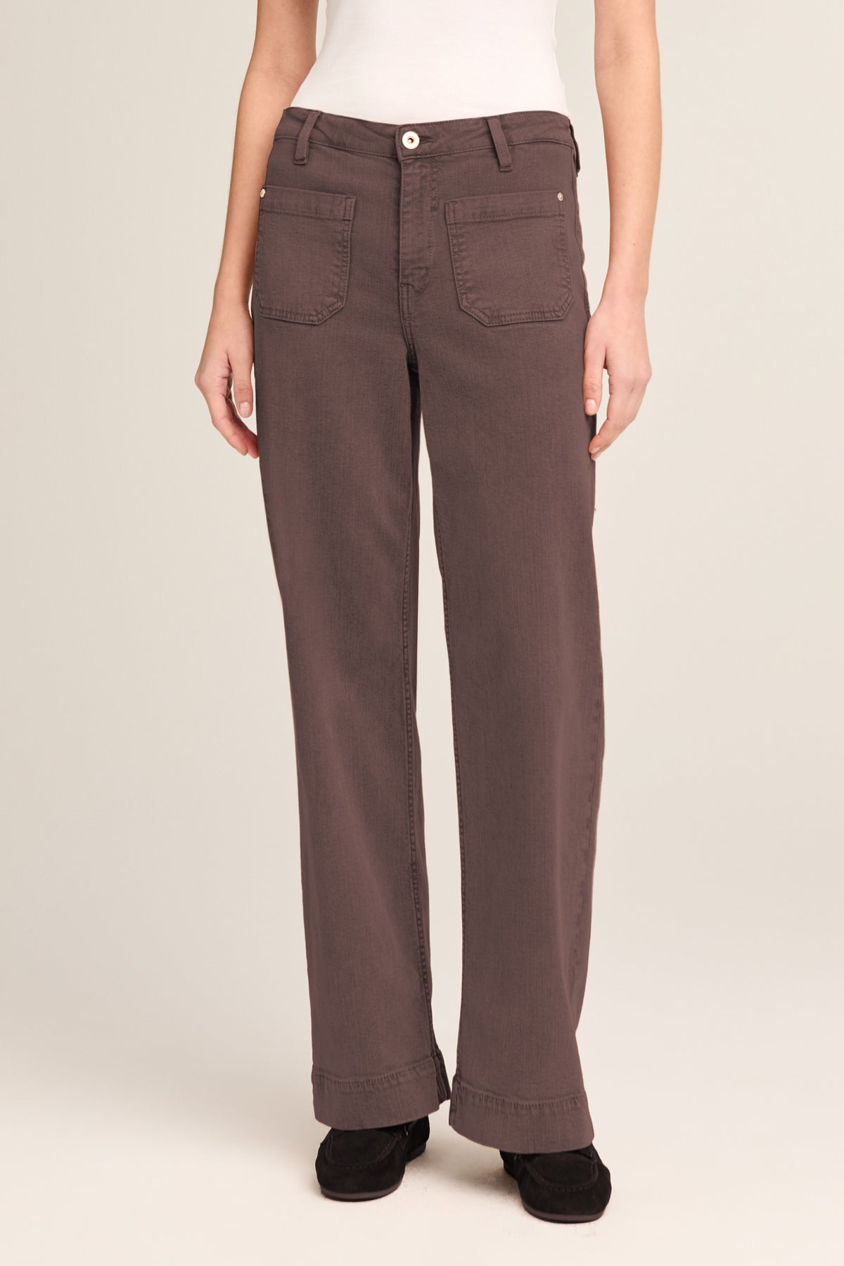 Judy wide leg - toffee