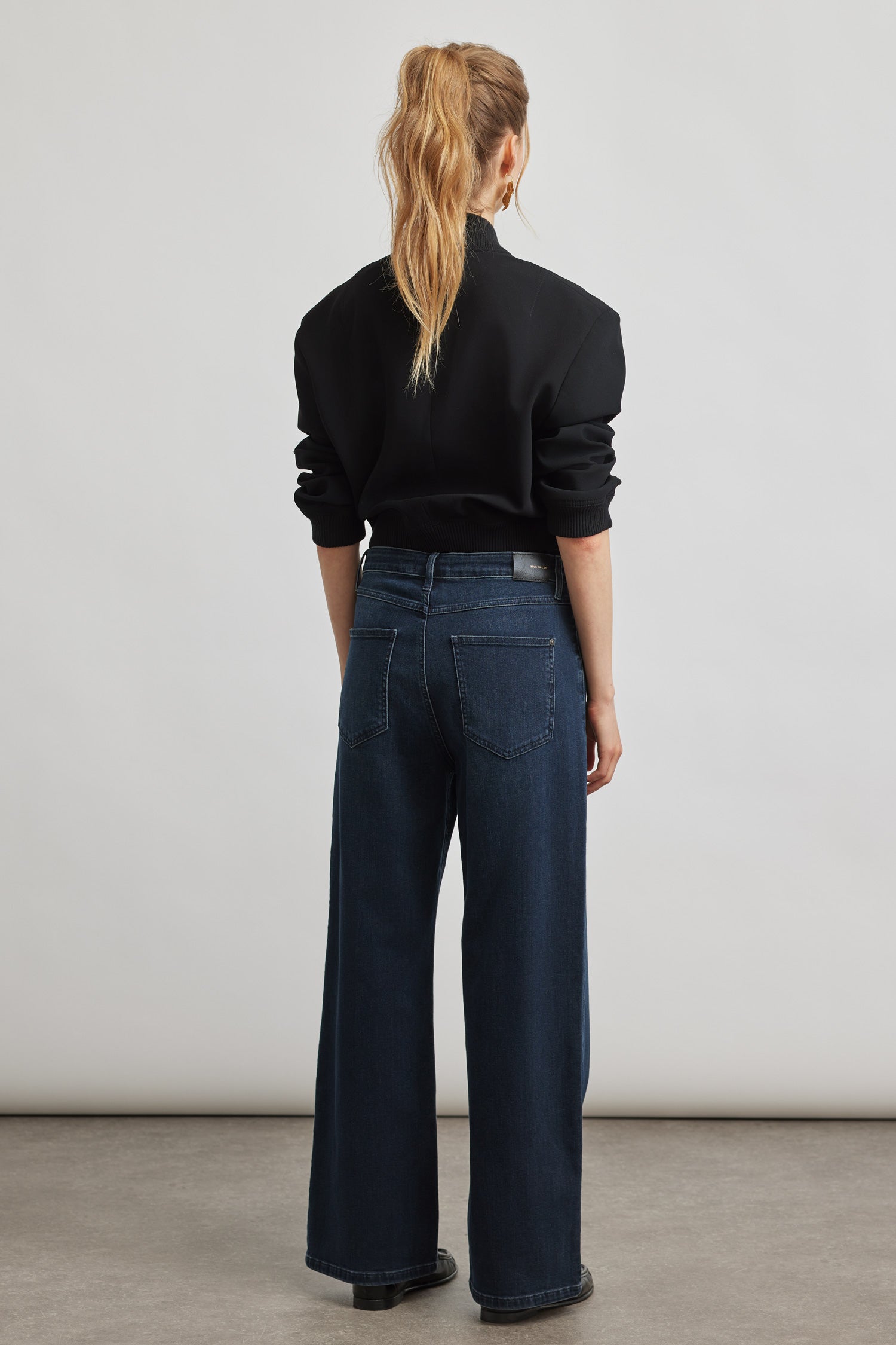 Judy wide leg - deep indigo