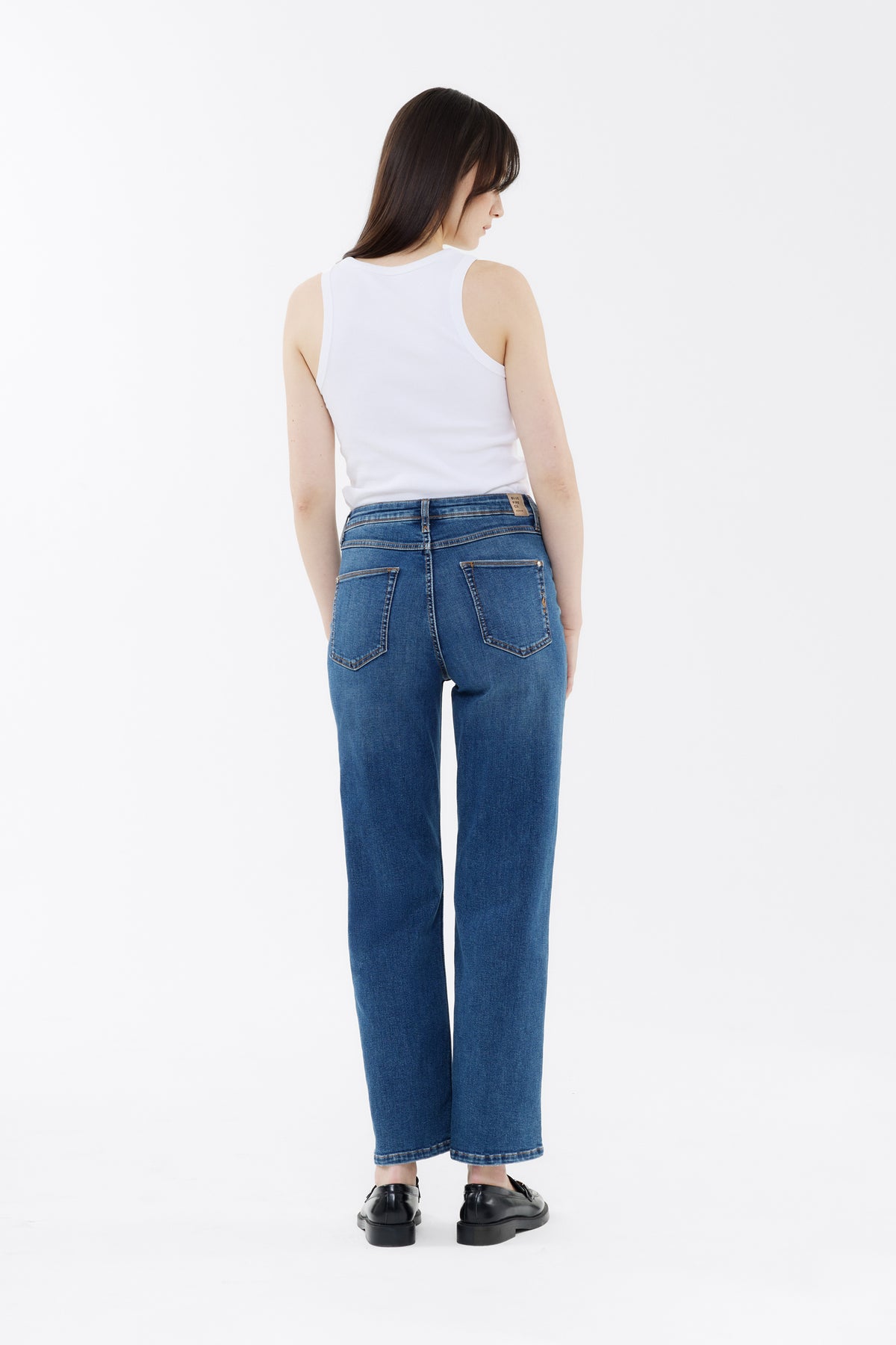 Judy wide leg - stone nos