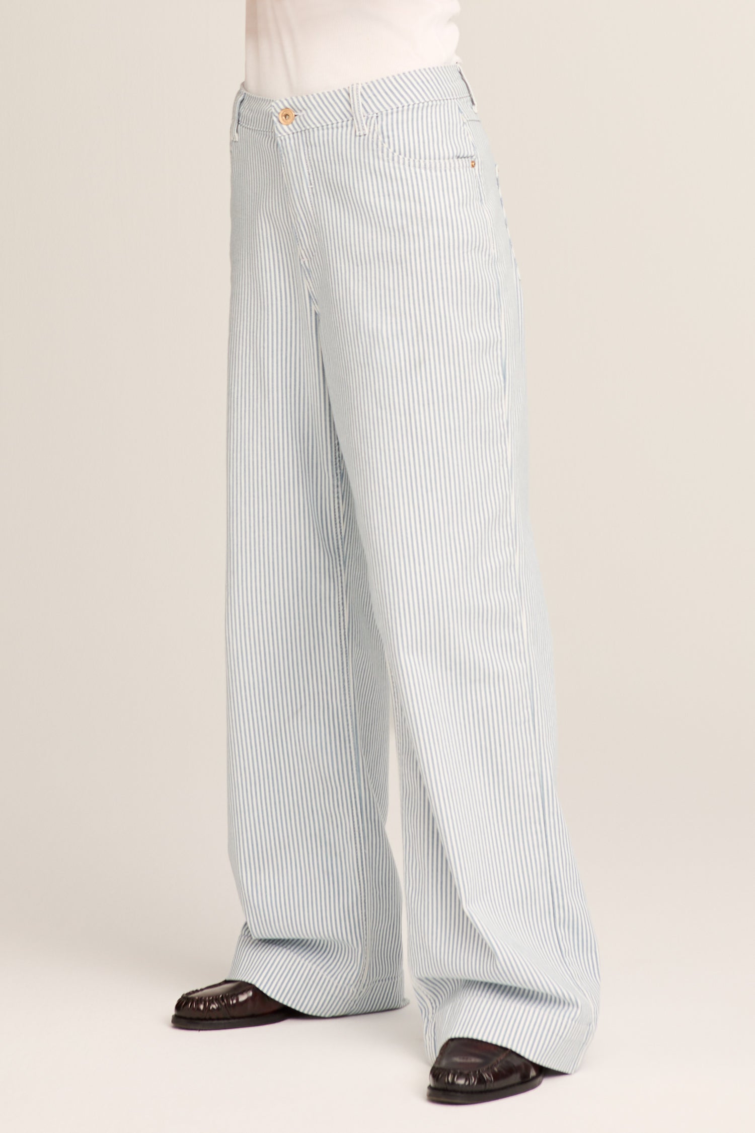 Judy wide leg - seaside stripes