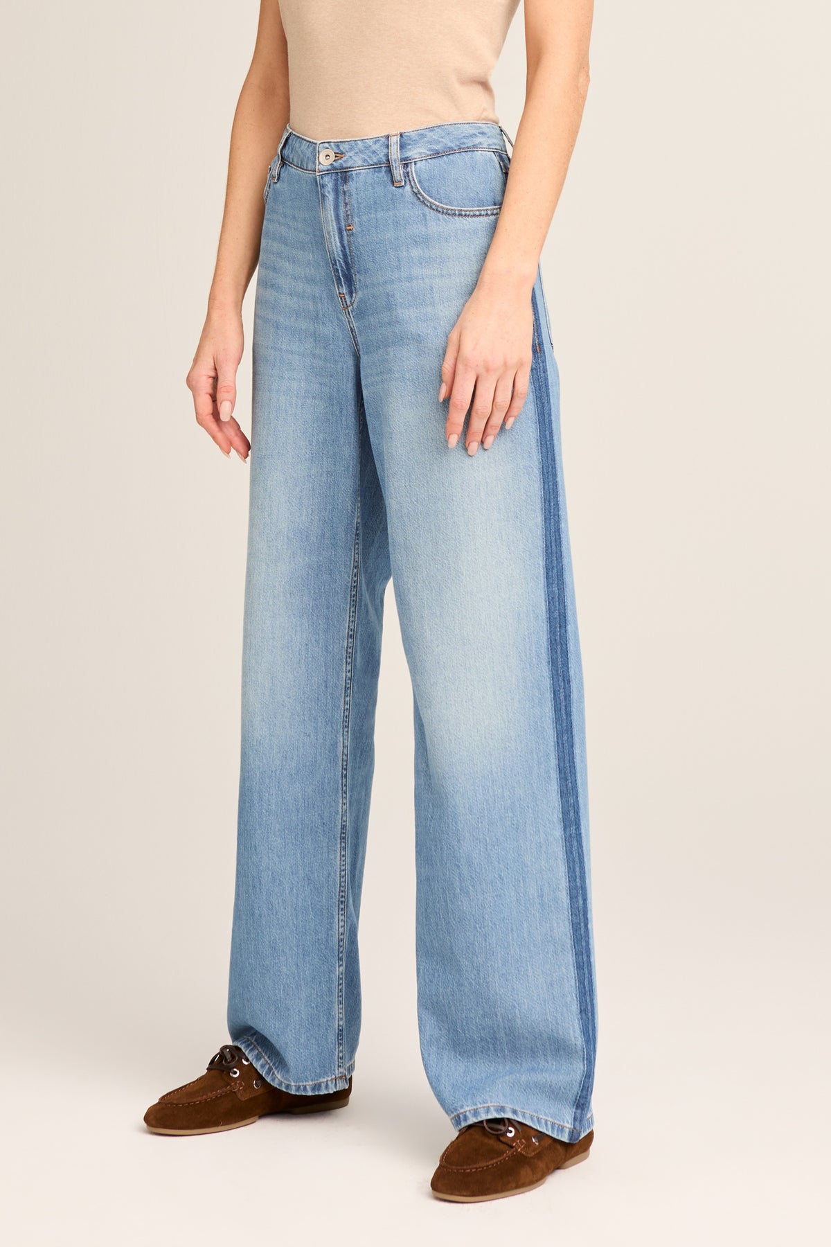 Judy wide leg - spring blue