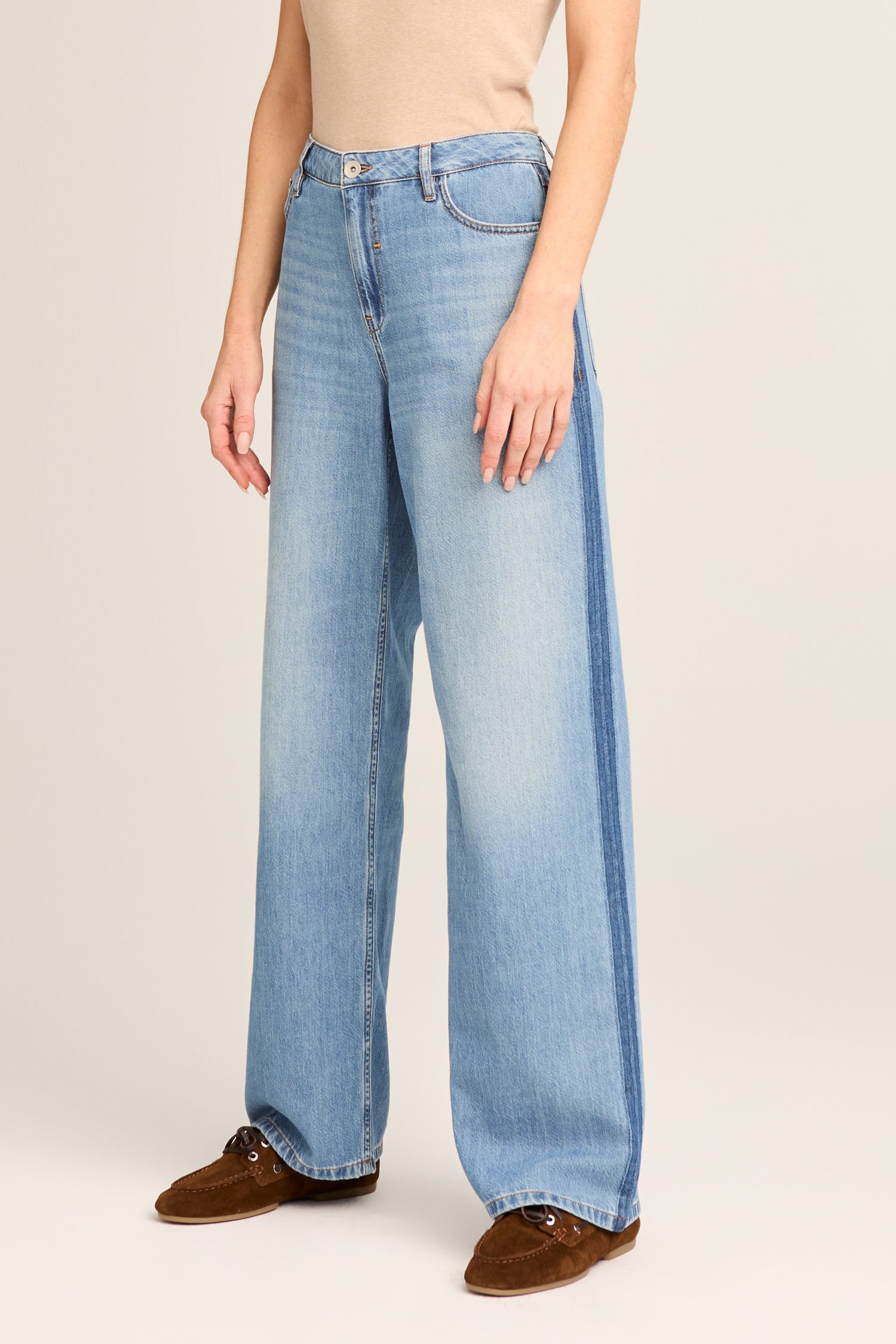 Judy wide leg - spring blue