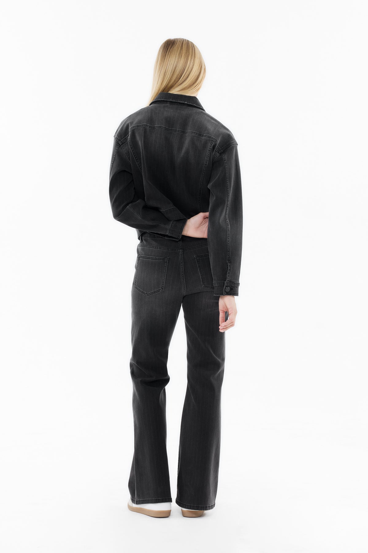 Fay oversized jacket - black copper