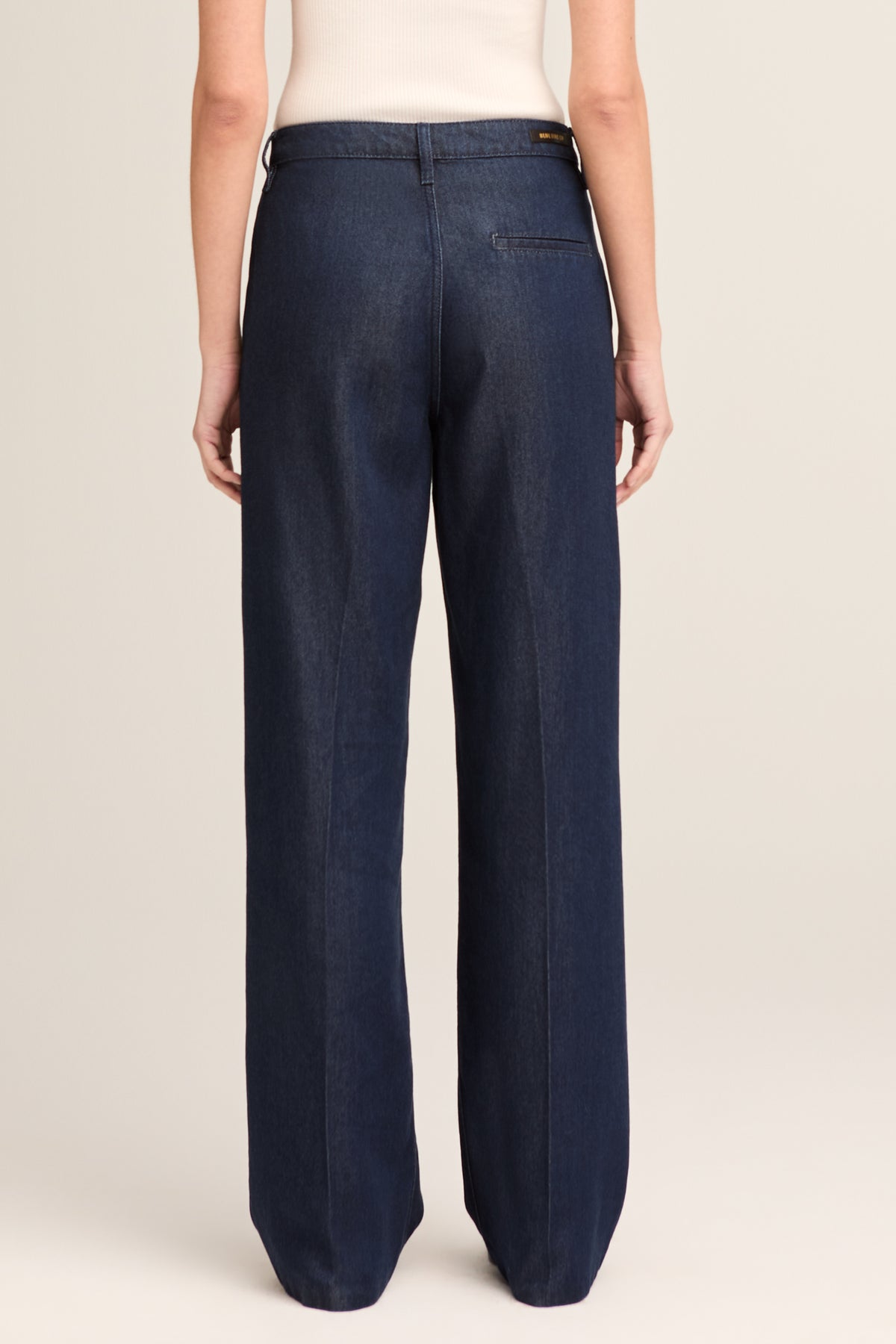 Judy wide leg - soft denim rinsed