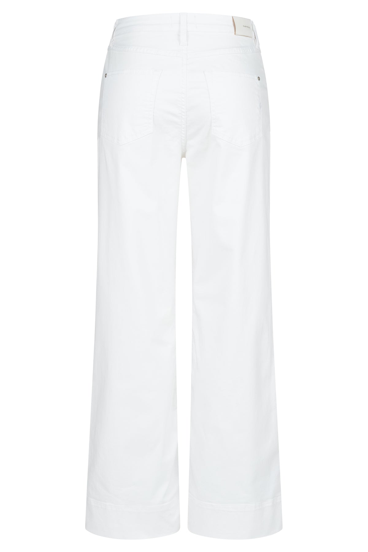 Judy wide leg - white denim