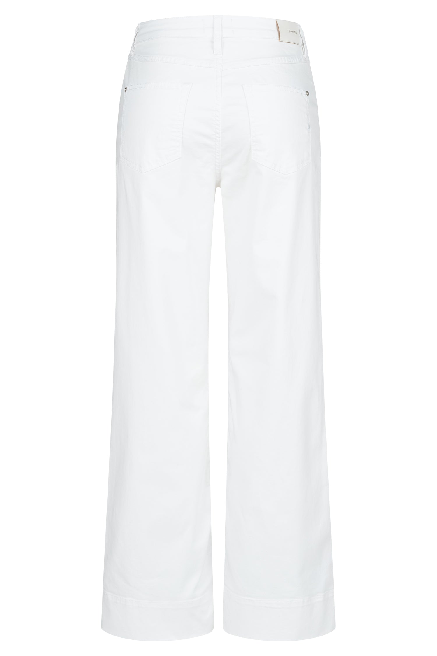 Judy wide leg - white denim